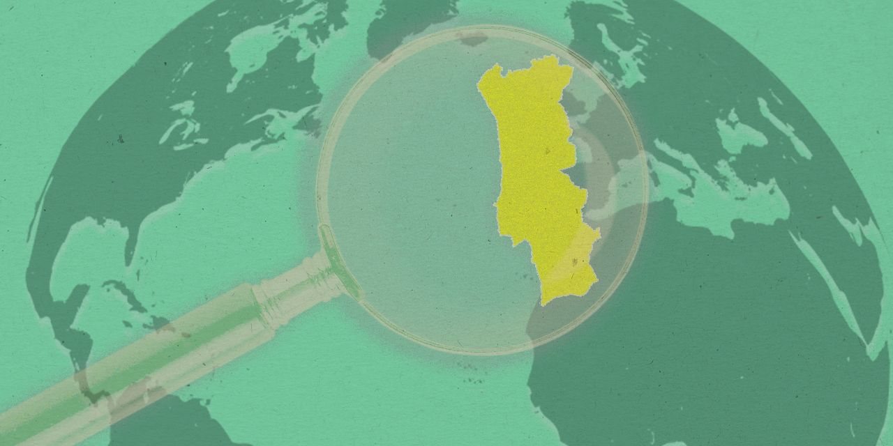 Mapa do norte da europa com fronteiras dos países da escandinávia