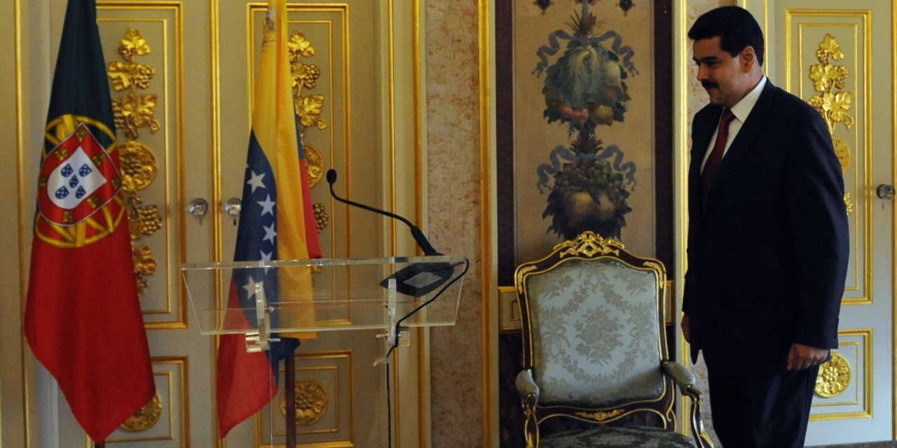 Visita de Nicolás Maduro a Portugal em 2010, altura em que era ministro de Relações Exteriores
