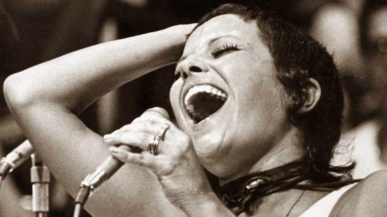 Uma imagem antiga da cantora brasileira que morreu em 1982, aos 36 anos