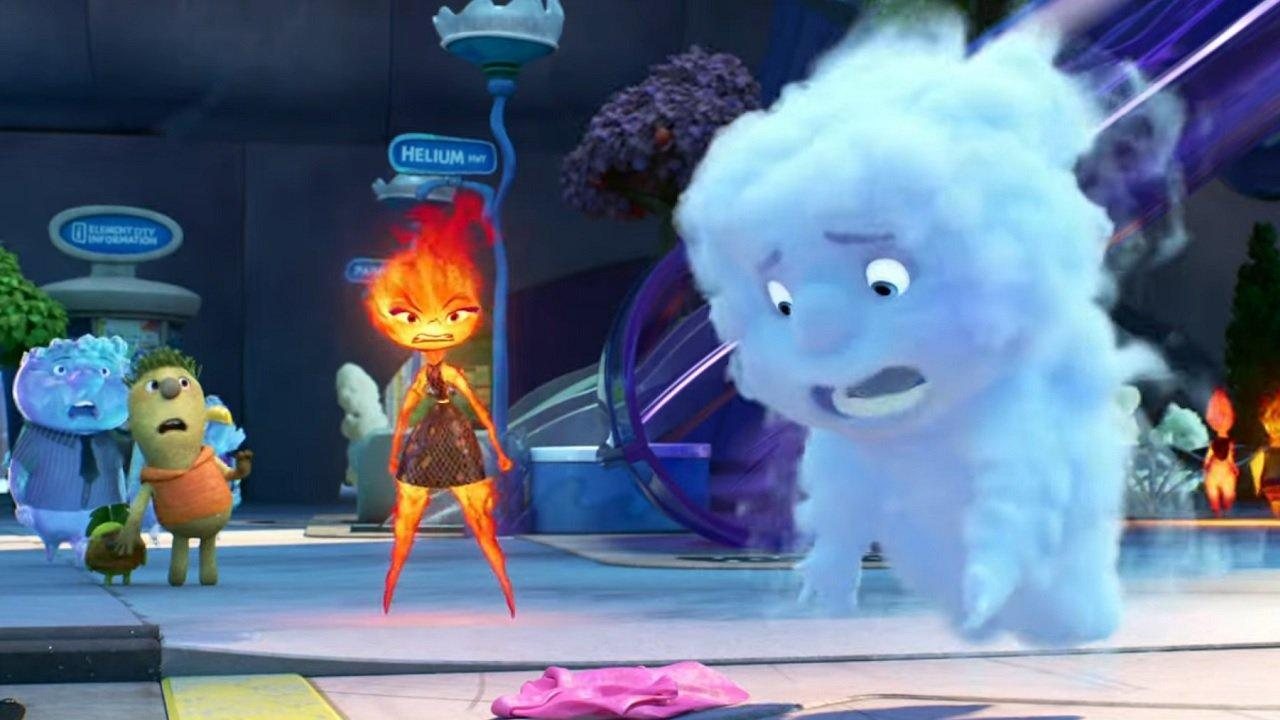 Elemental, Água e Fogo numa Metáfora da Disney Pixar