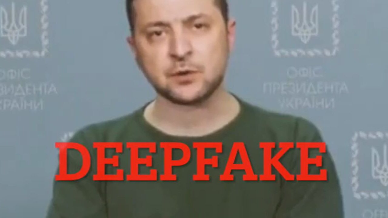 Vídeo falso chegou a ser transmitido, por momentos, na emissão ao vivo do Ukraine 24.