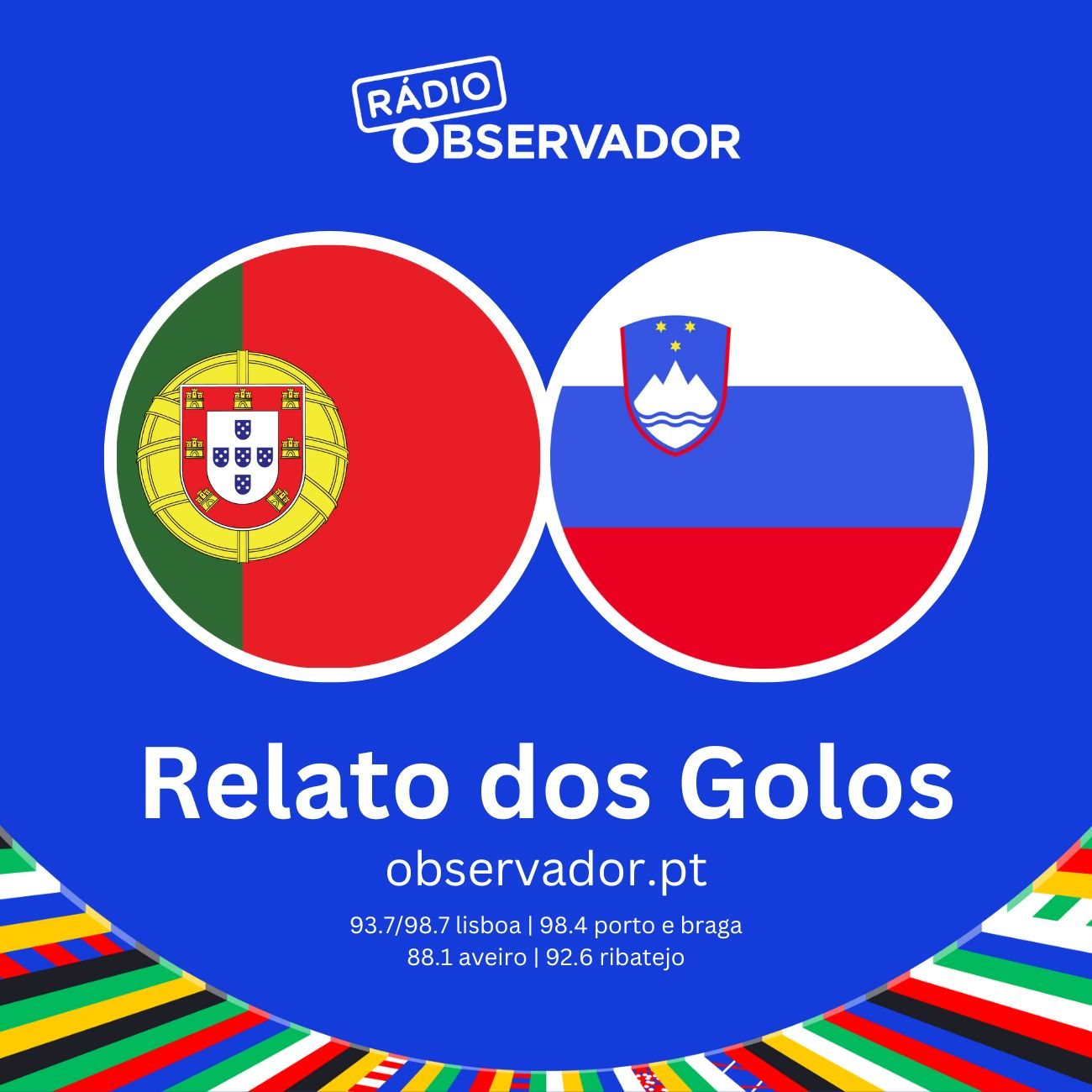 Portugal x Eslovénia Euro 2024