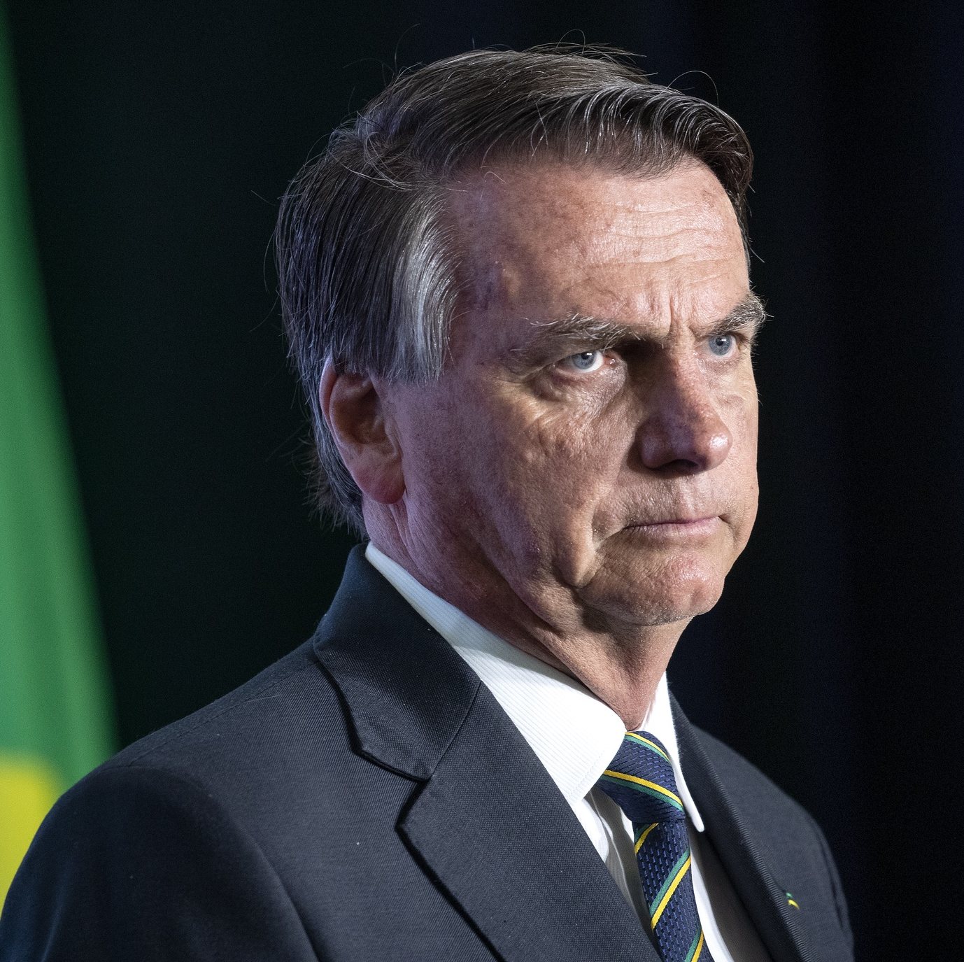 epa10446309 Former Brazil President Jair Bolsonaro attends the &#039;Power of the People&#039; event at the Trump National Doral Miami, in Miami, Florida, USA, 03 February 2023. The event was hosted by Turning Point USA, a non-profit organization founded in 2012. According to the event organizers, it was Bolsonaro&#039;s first public event following the recent Brazilian elections.  EPA/CRISTOBAL HERRERA-ULASHKEVICH