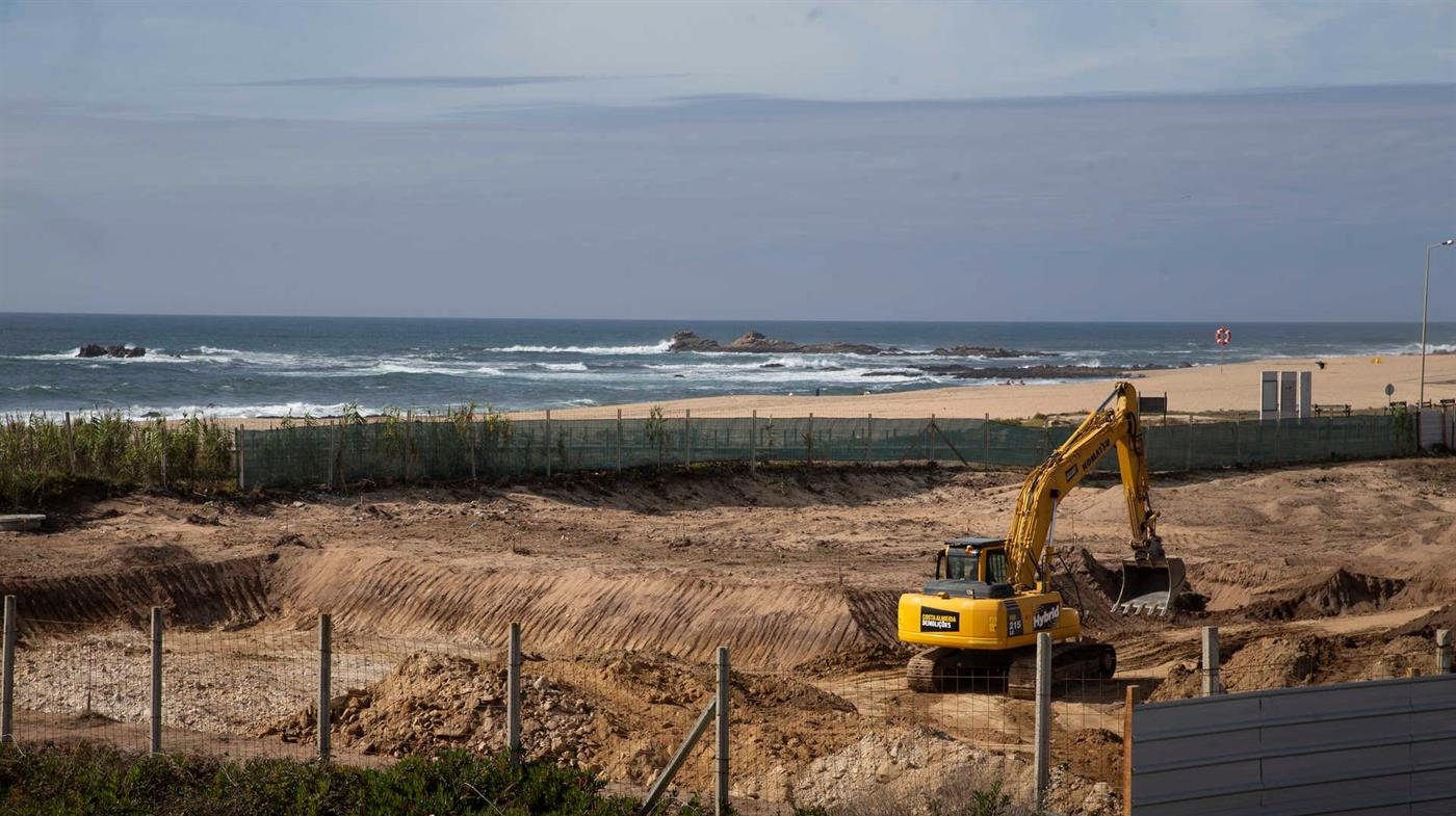 Construção de hotel na Praia da Memória, em Matosinhos