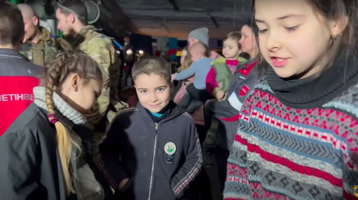 &quot;Frame&quot; do vídeo divulgado este sábado pelas forças ucranianas em Mariupol