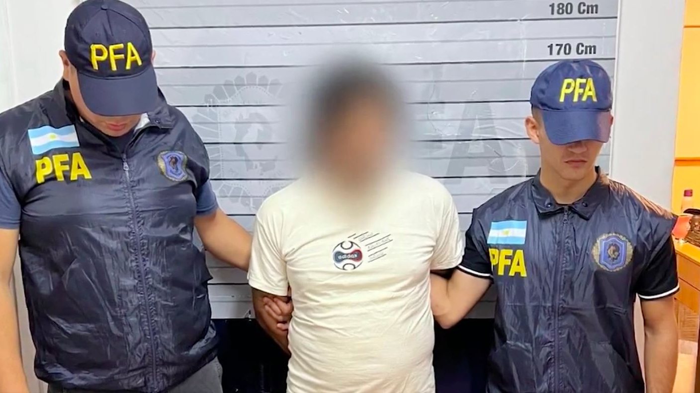 Homem de 48 anos foi detido em Rafael Castillo, uma cidade nos subúrbios de Buenos Aires