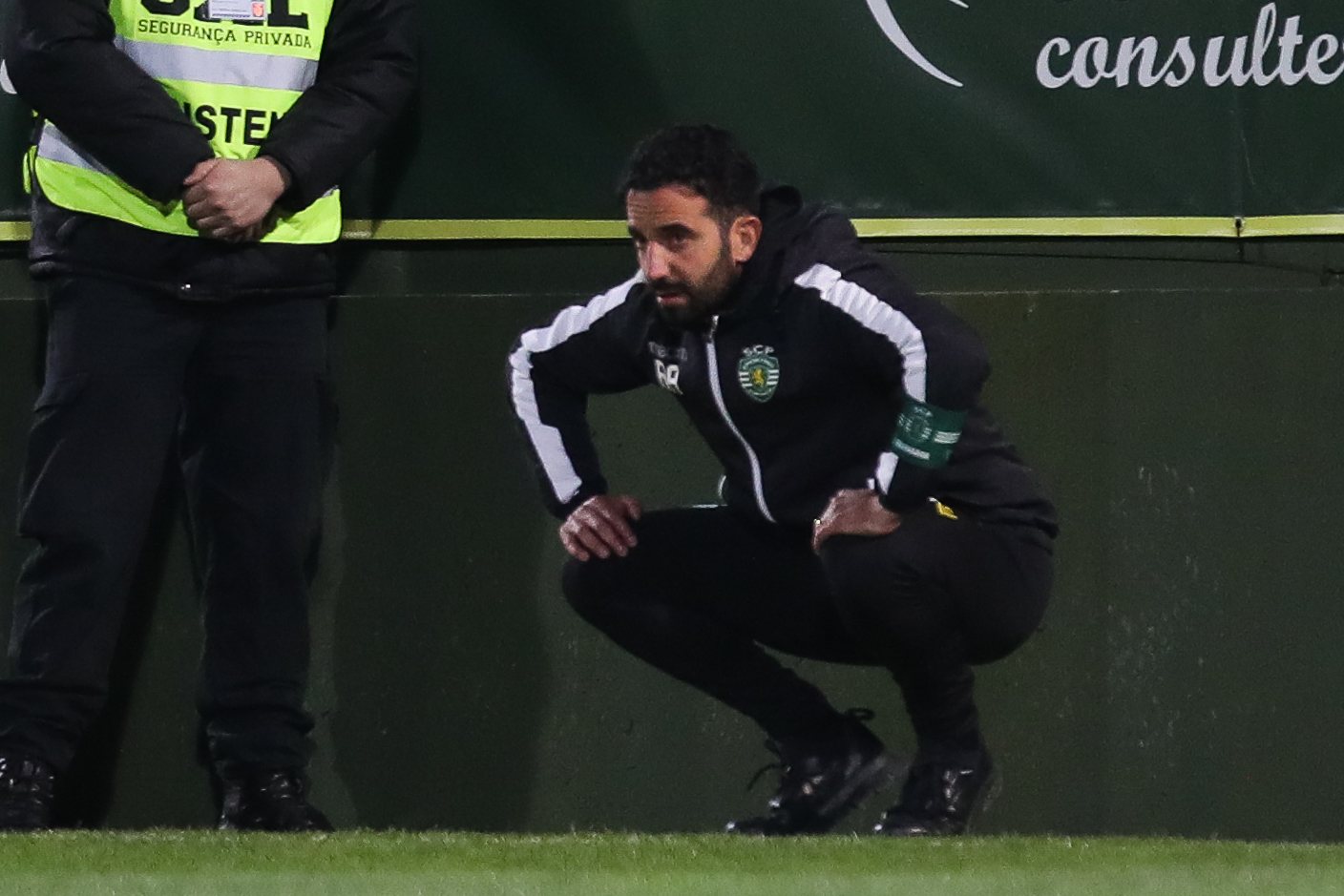 Sporting&#039;s head coach Ruben Amorim reacts during the Portuguese First League soccer match between Tondela and Sporting held at Joao Cardoso stadium in Tondela, Portugal, 13 March 2021. PAULO NOVAIS/LUSA