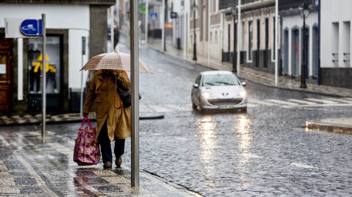 IPMA raises the alert to orange due to heavy rains on seven islands in the Azores