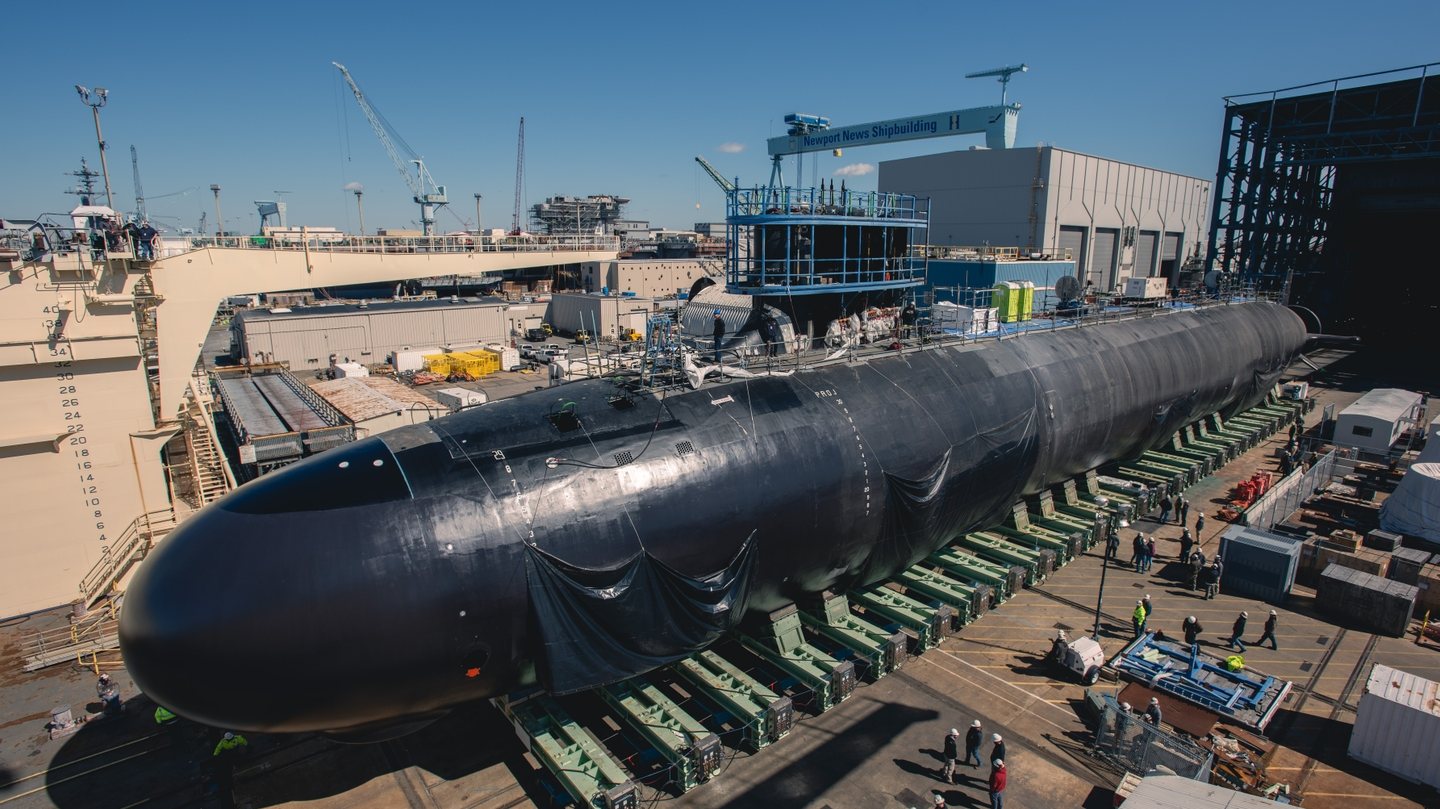 Submarino norte-americano New Jersey da classe Virgínia