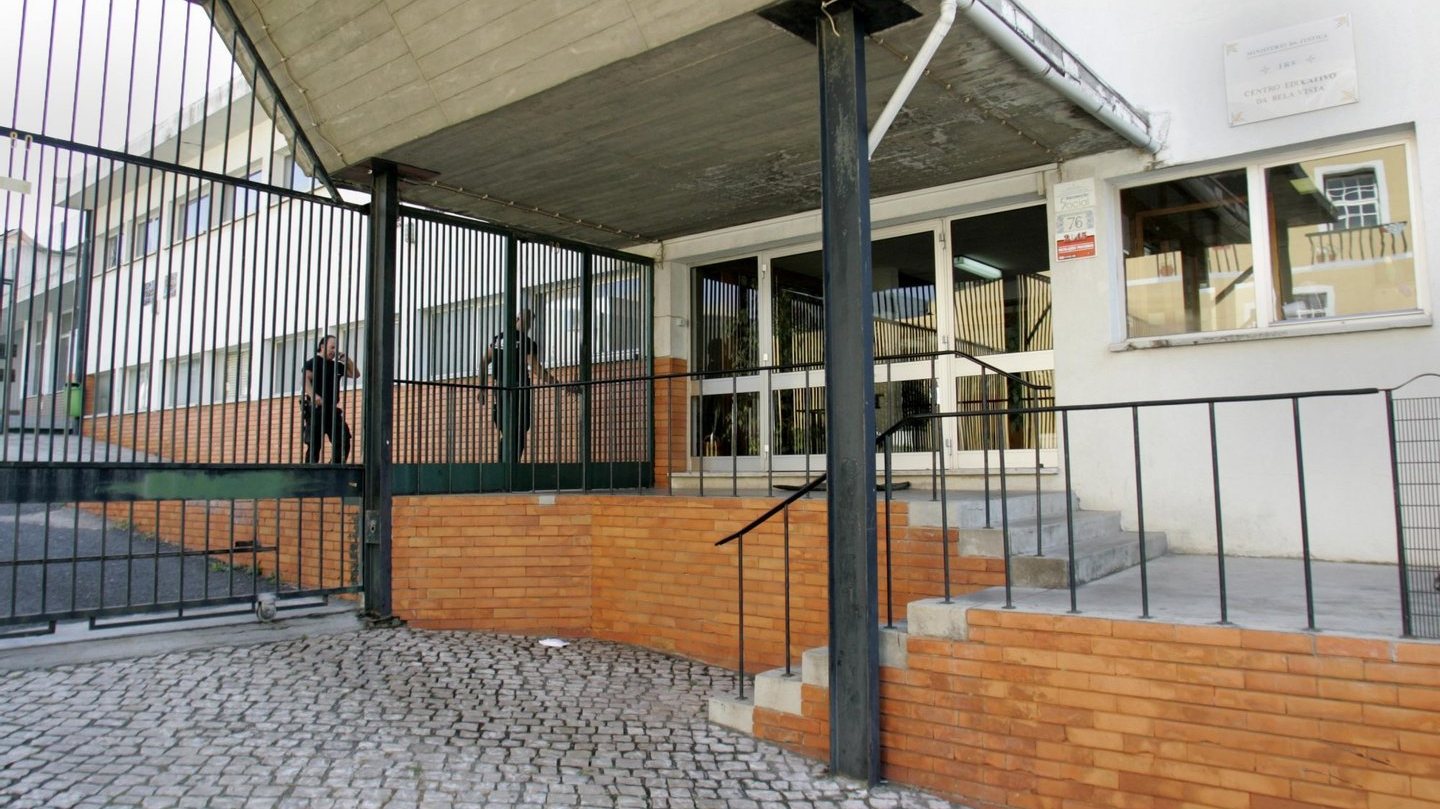 Centro Educativo da Bela Vista onde esta manhã sete jovens se barricaram, 25 Setembro 2008, em Lisboa. MARIO CRUZ/LUSA
