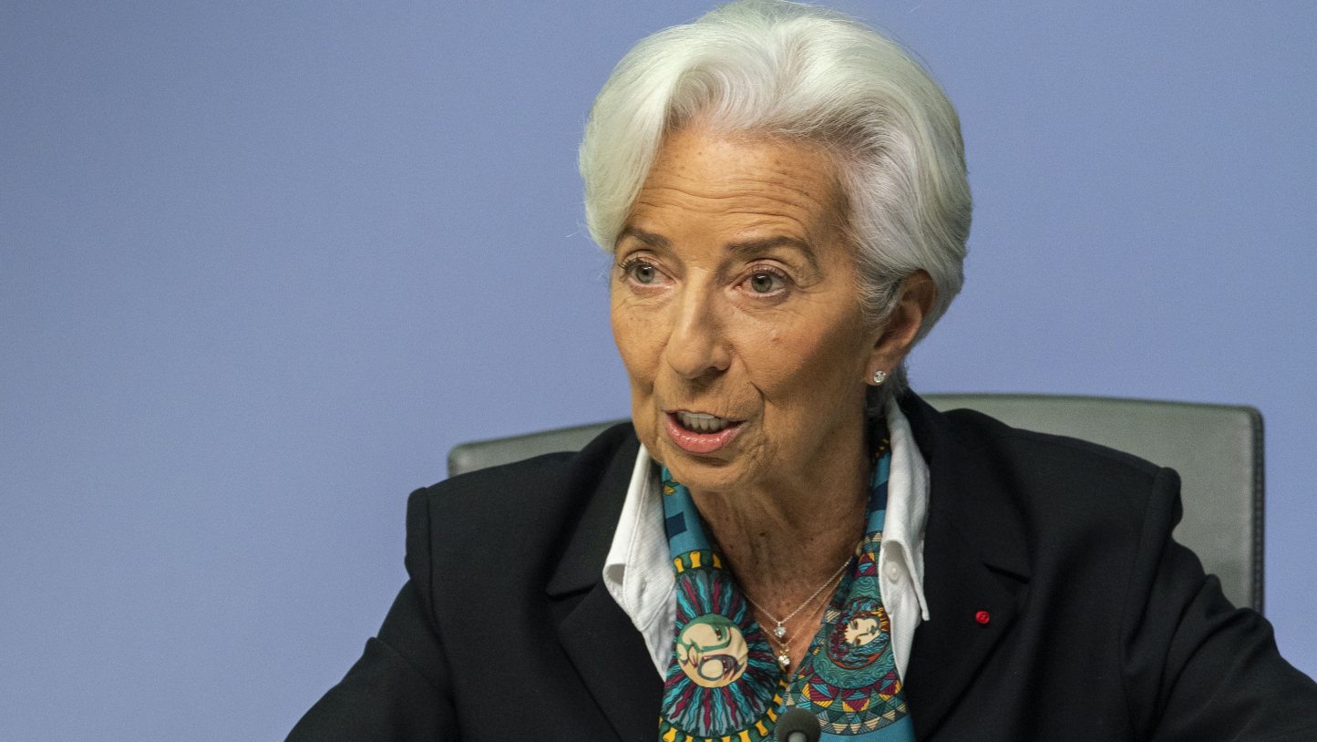Christine Lagarde sucedeu a Mario Draghi na liderança do BCE.