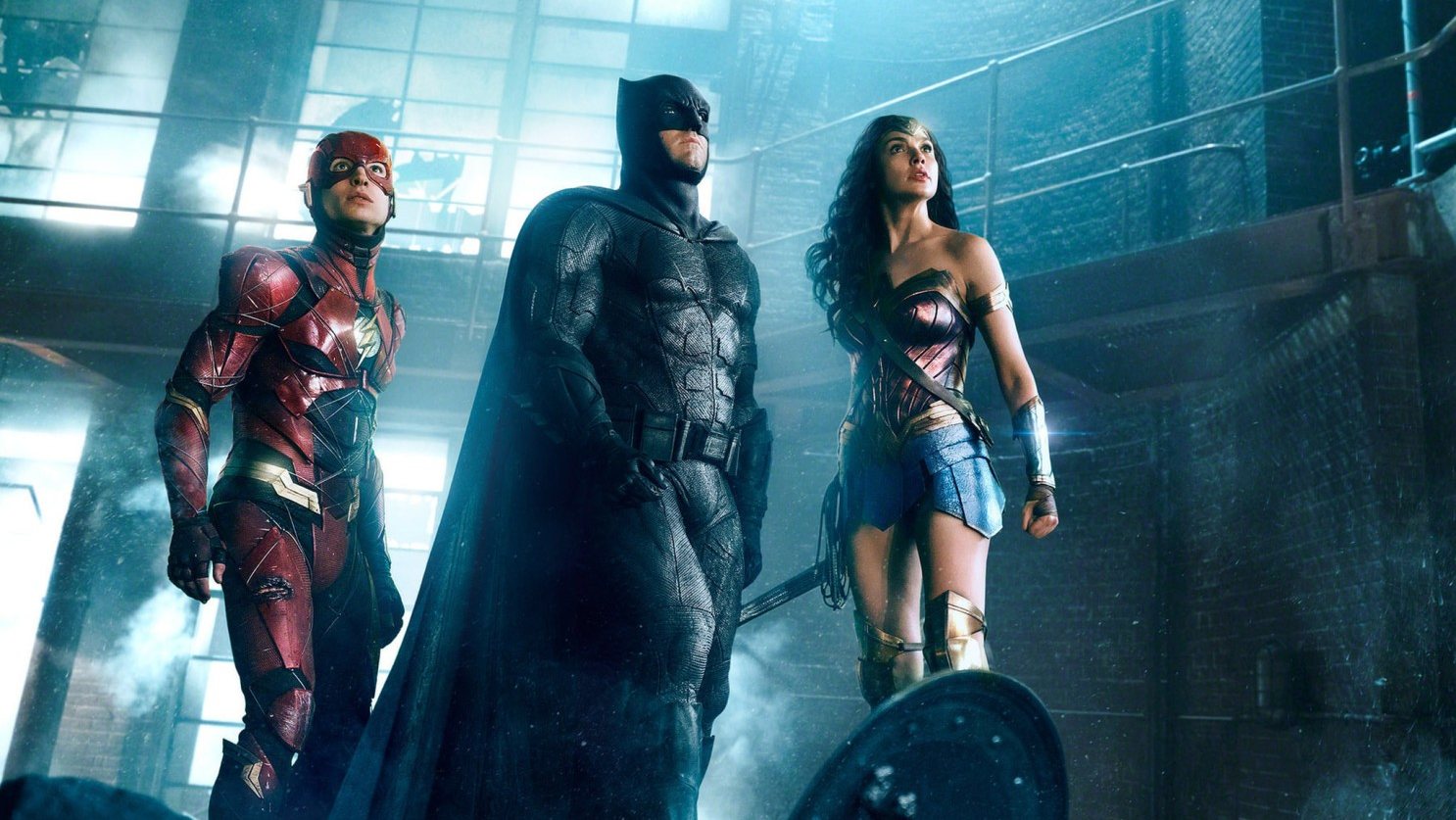 Flash, Batman e Mulher Maravilha: três dos protagonistas do filme baseado nas personagens da DC Comics