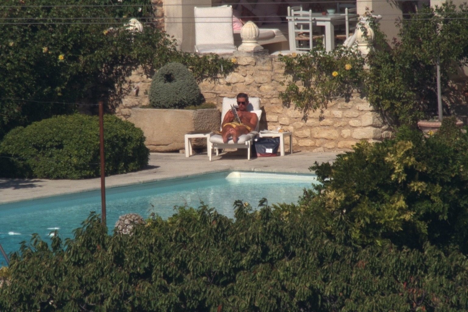 PRINCE CHARLES ON HOLIDAY IN FRANCE