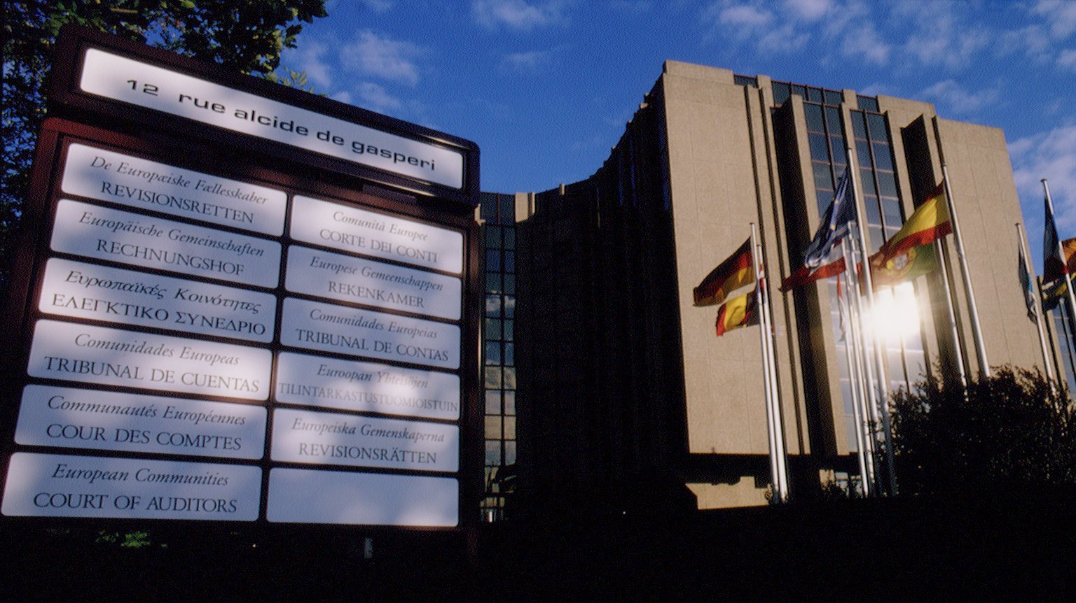 THE EUROPEAN COURT OF AUDITORS IN LUXEMBOURG