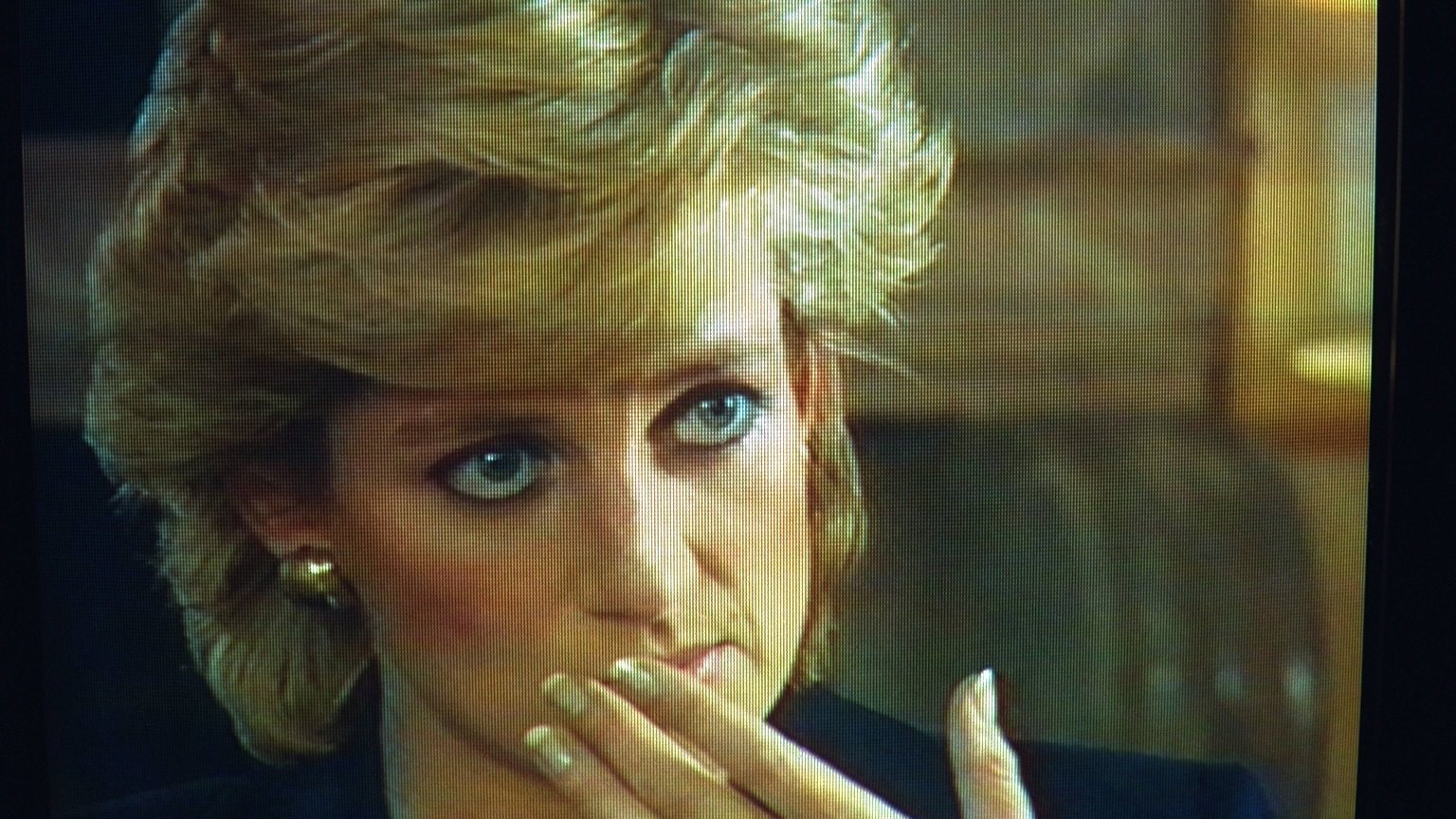 Images tv de Lady Diana sur la B.B.C