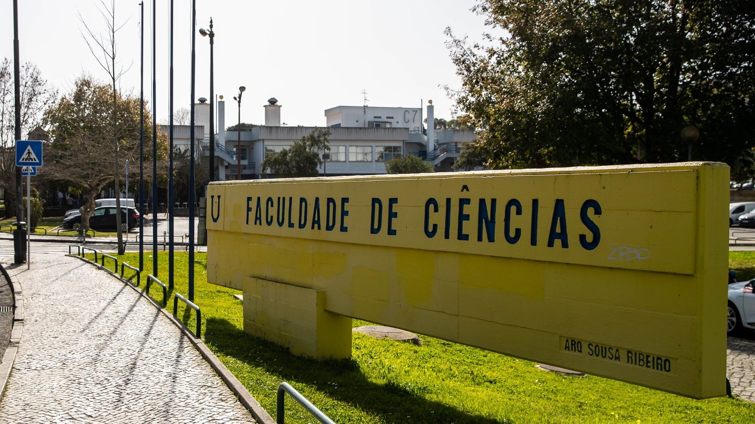 Faculdade de Ciências da Universidade de Lisboa, em Lisboa 11 de fevereiro de 2022. JOSÉ SENA GOULÃO/LUSA