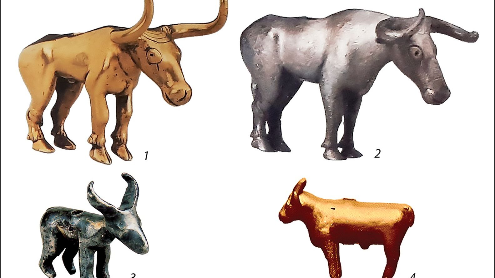 Os touros da palhas de cerveja com 5 mil anos