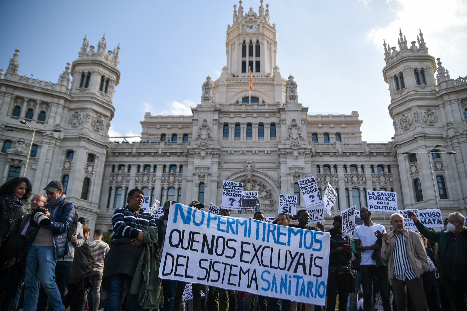 Protest In Madrid Against The Public Healthcare Deteoration