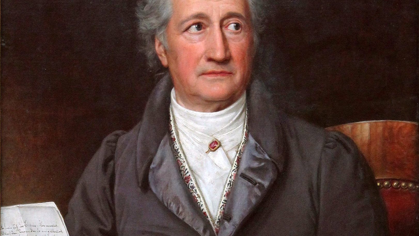 O poeta alemão Johann Wolfgang von Goethe é um dos primeiros a integrar a coleção &quot;Rosa Esquerda&quot;