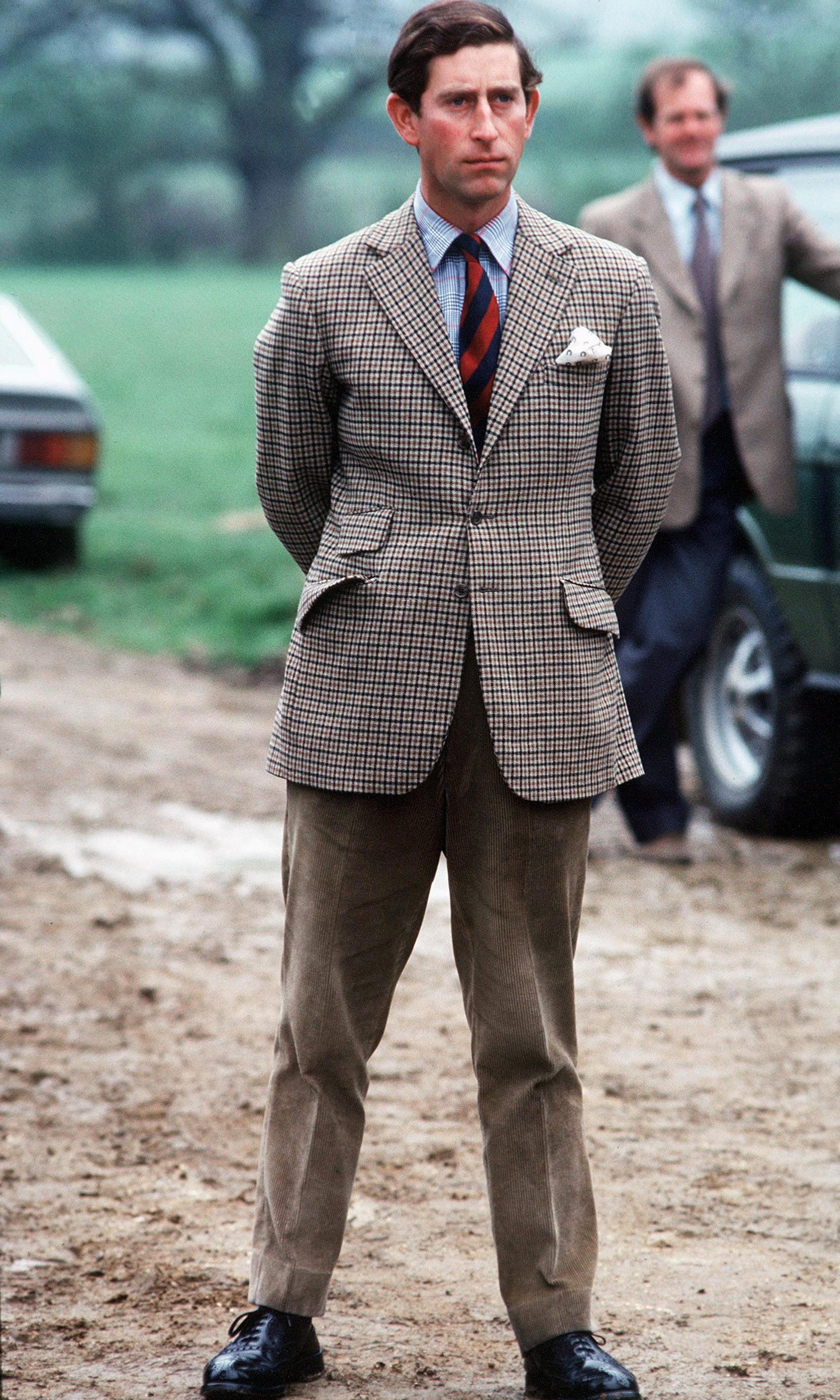 PRINCE CHARLES ATTENDING FLY FISHING COMPETITION, WINDSOR GR