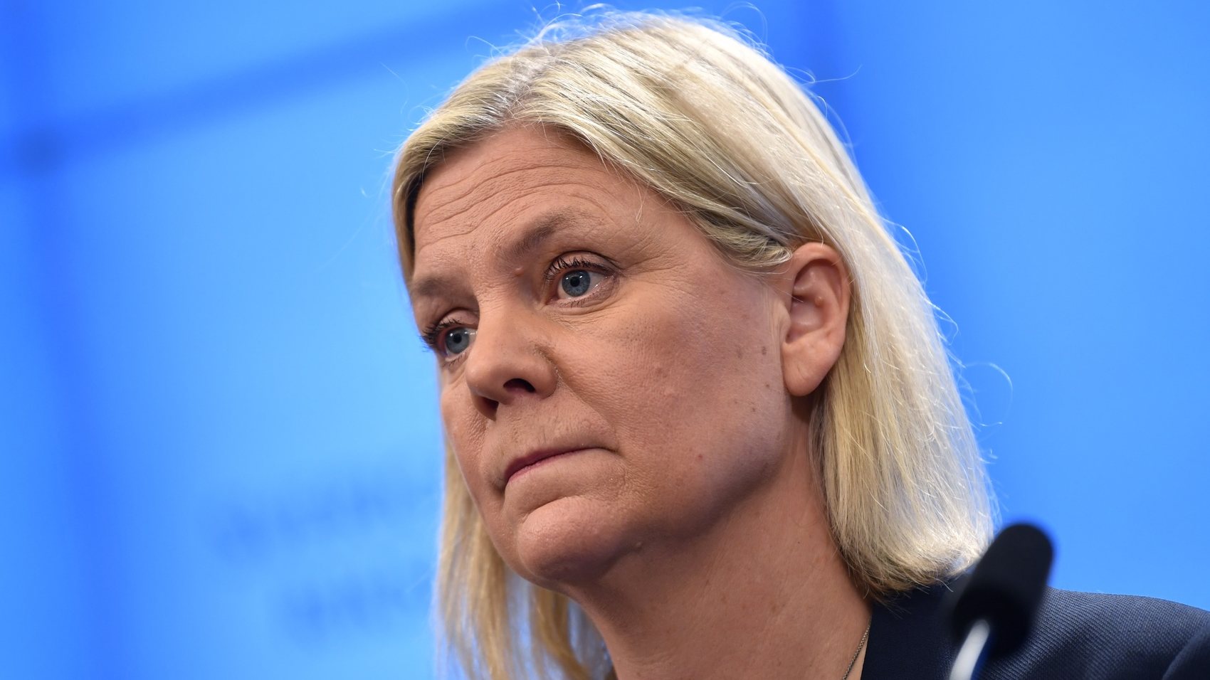 Magdalena Andersson, PM demissionária da Suécia