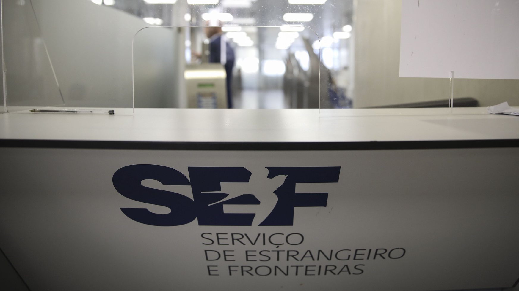 Instalações do Serviço de Estangeiros e Fronteiras (SEF) F, em Lisboa, 26 setembro 2022.  ANDRÉ KOSTERS / LUSA