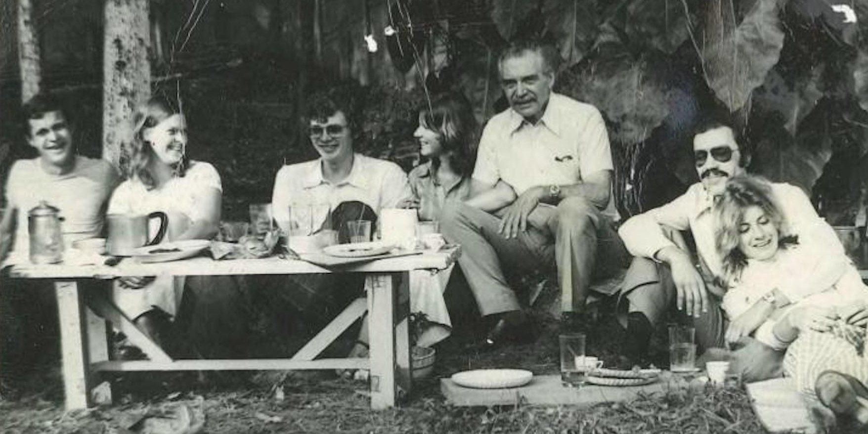 Mengele num churrasco na casa da estrada do Alvarenga, em 1976