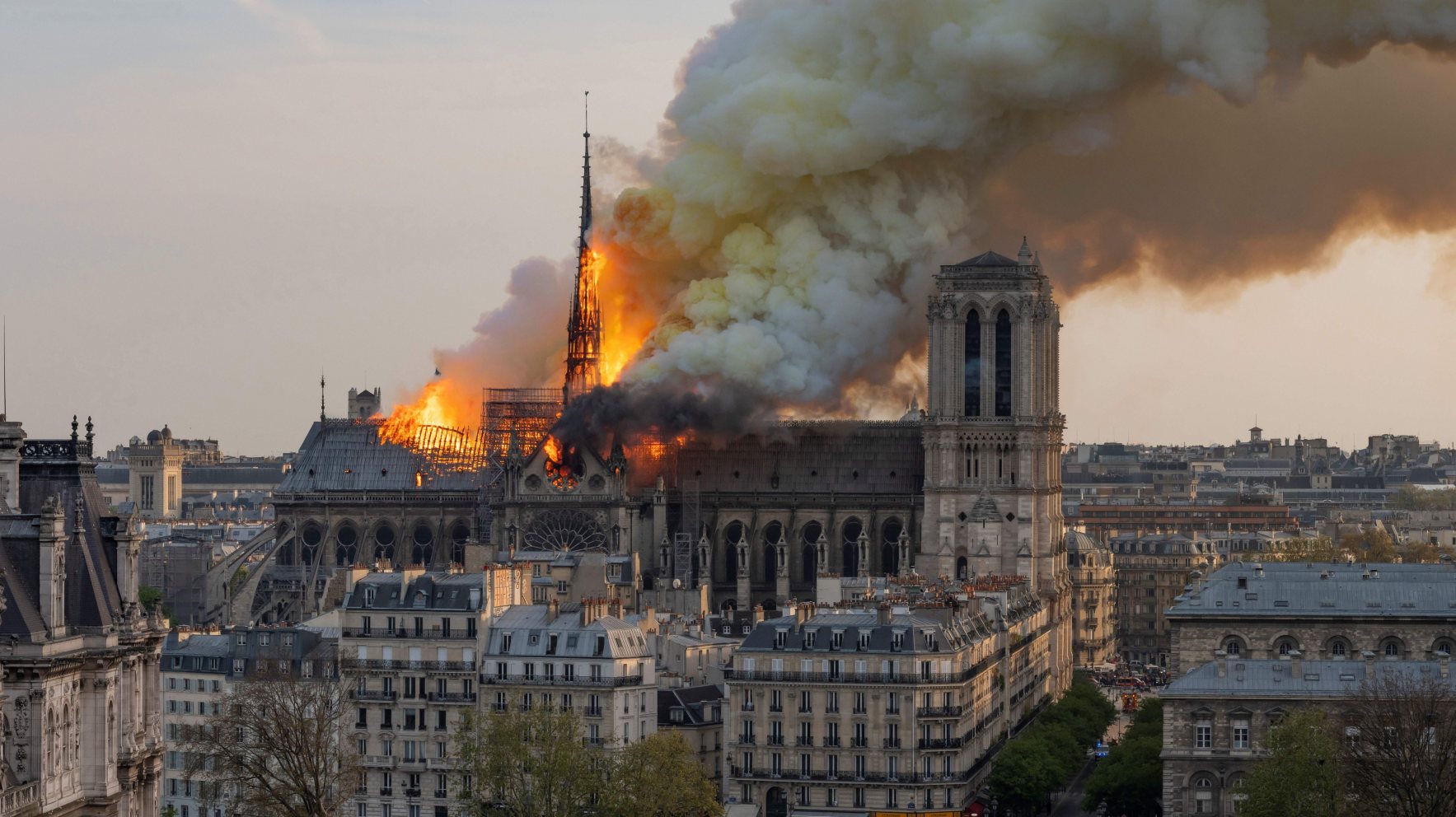 A reabertura da catedral de Notre Dame, que se incendiou a 15 de abril de 2019, está agendada para o dia 8 de dezembro de 2024
