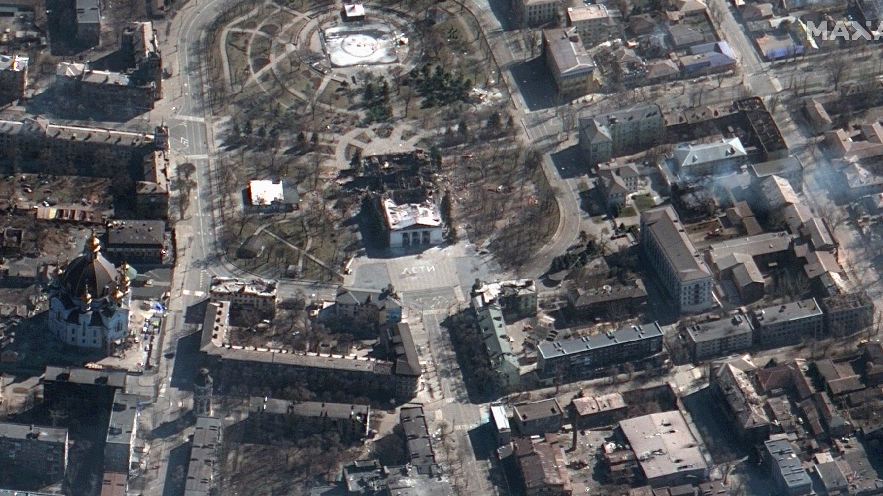 Vista aérea de Mariupol