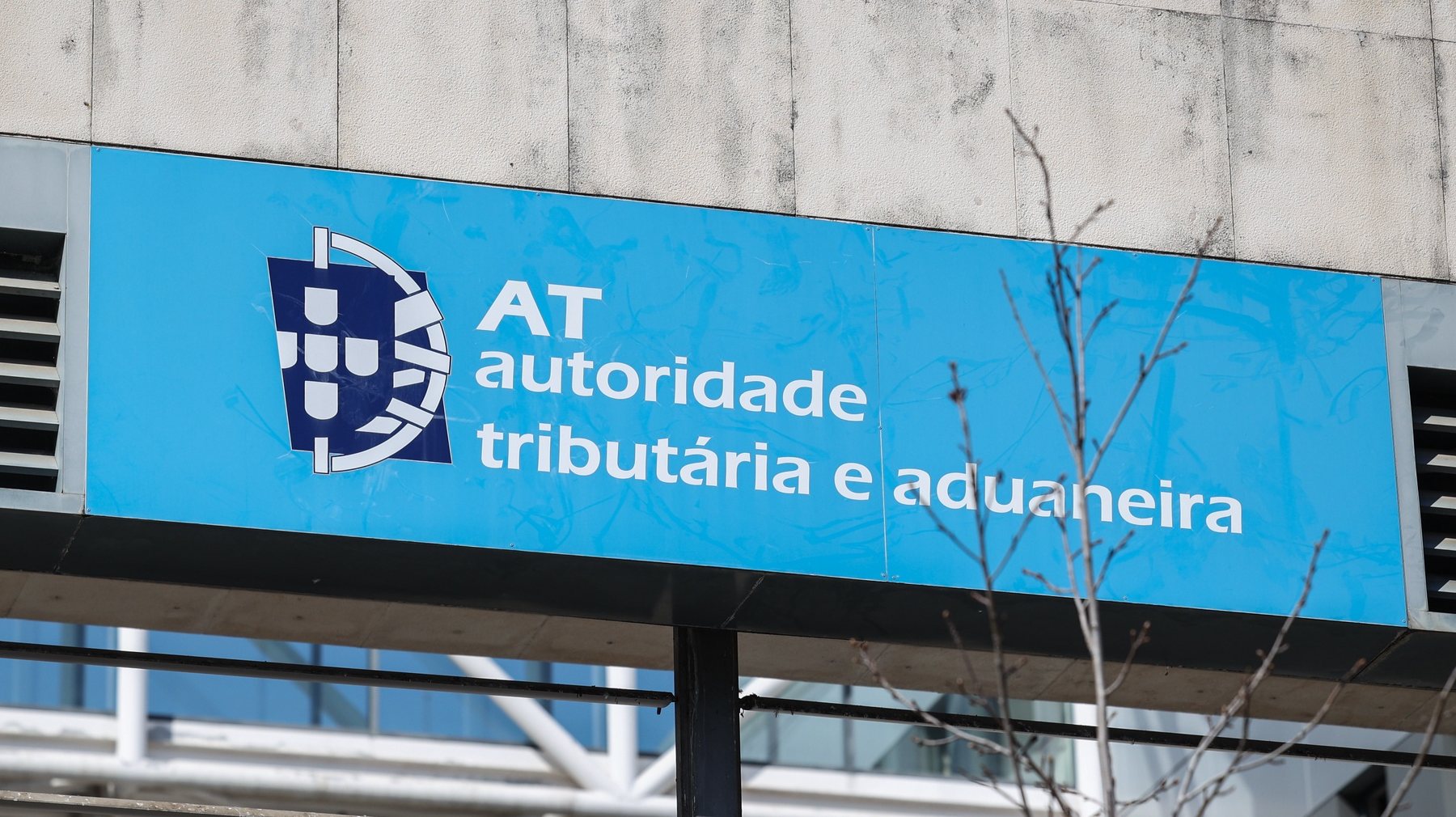 Logotipo da  Autoridade Tributária e Aduaneira , Lisboa, 01 de março de 2023. ANTÓNIO COTRIM/LUSA