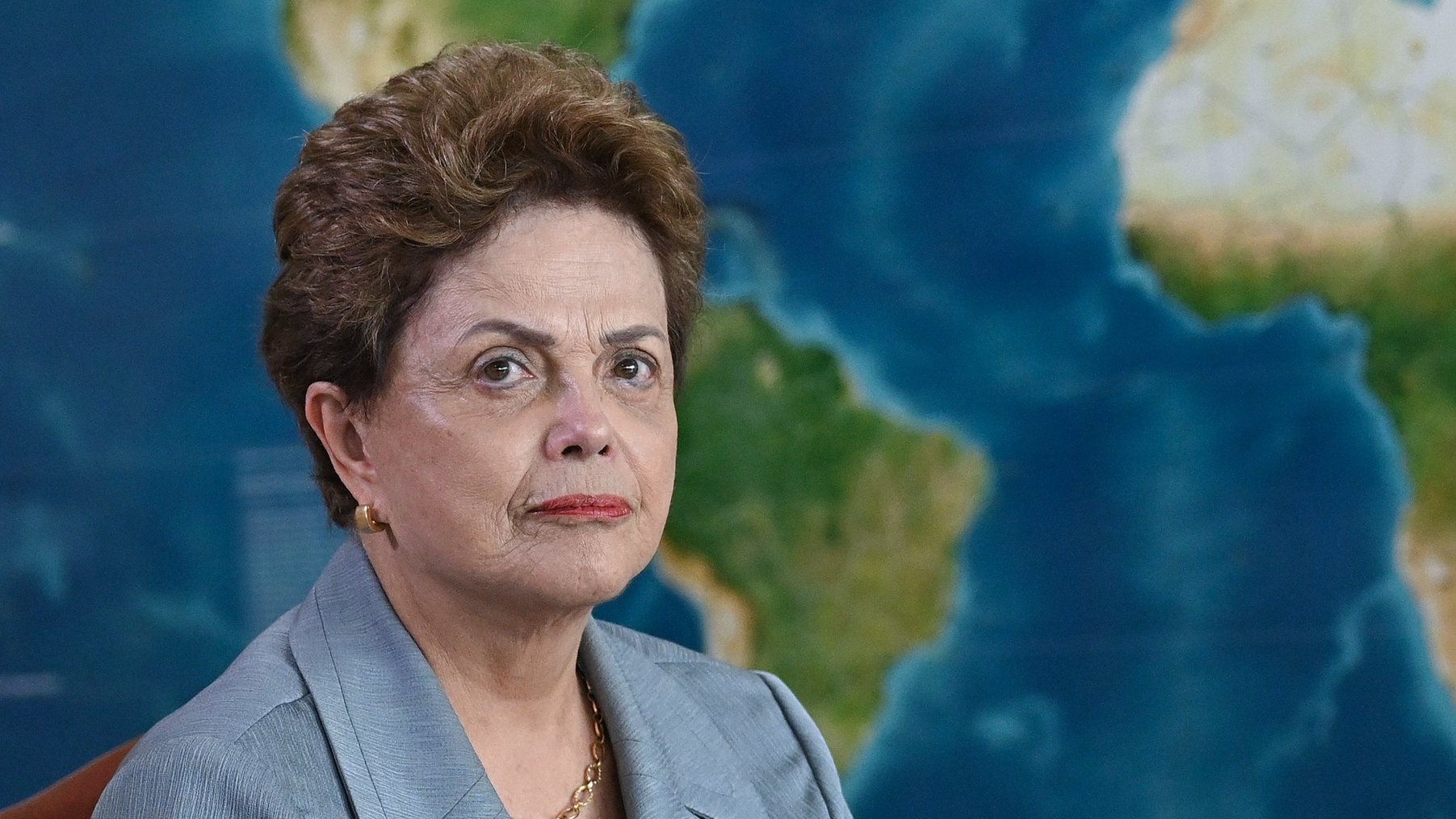 epa11198783 The president of the New Development Bank (NBD) of the BRICS and former president of Brazil Dilma Rousseff attends a meeting between the president of Brazil and the general director of the Monetary Fund International (IMF), in Brasilia, Brazil, 04 March 2024.  Lula insisted to Georgieva on the &#039;need&#039; for a profound reform of multilateral organizations. The president reported on his social networks that he had a &#039;good conversation&#039; with Georgieva about &#039;development with social inclusion and the resumption of poverty reduction in the world&#039;, two of the main flags of Brazil, which holds the presidency of the G20 this year.  EPA/Andre Borges