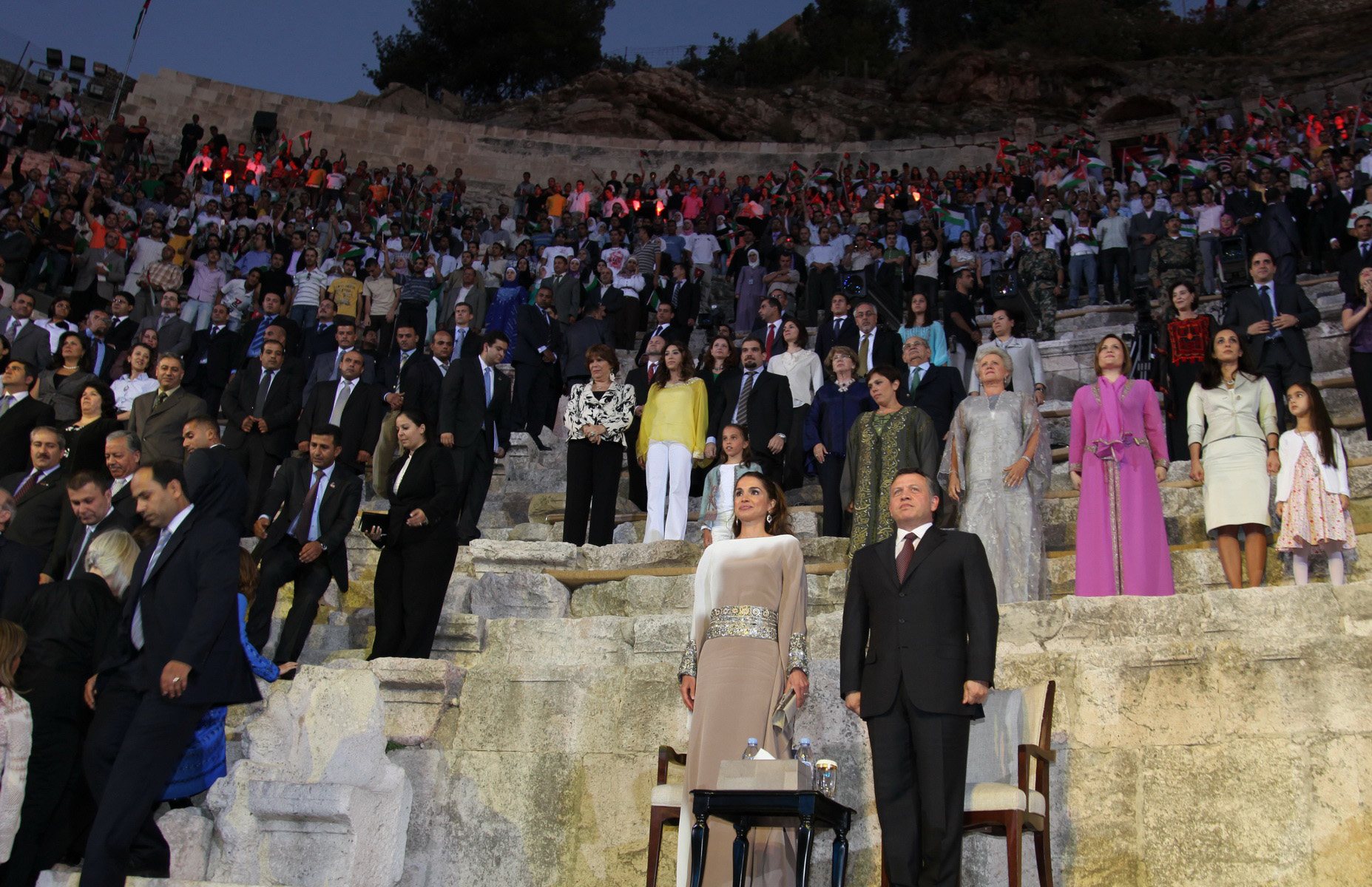 Jordanian Royal Couple Honor Himmeh Winners At National Award Celebration