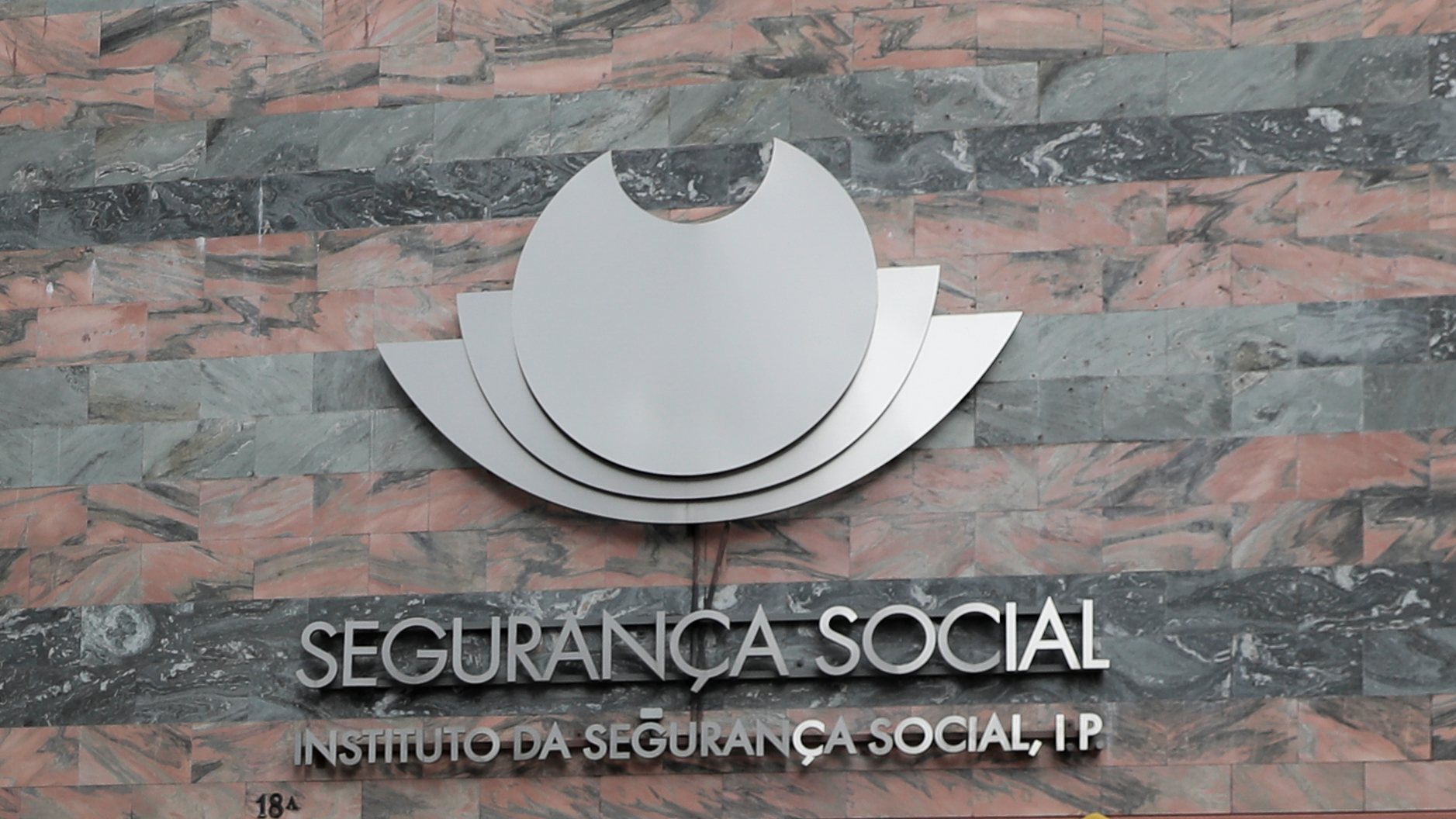 Logótipo da segurança social, Lisboa, 21 de outubro de 2021. ANTÓNIO COTRIM/LUSA
