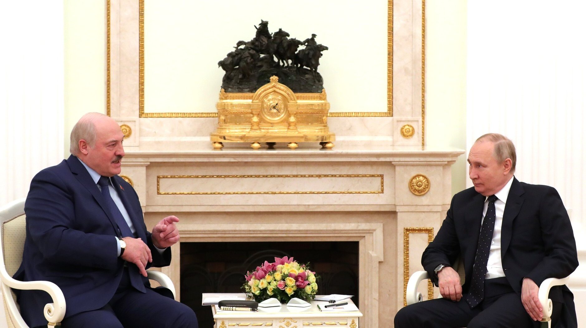 Putin-Lukashenko meeting in Moscow