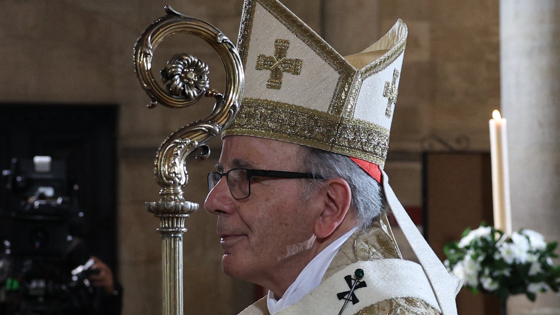 O cardeal-patriarca de Lisboa, Manuel Clemente, preside à Missa do Dia de Natal, que decorreu na Sé de Lisboa, em Lisboa, 25 de dezembro de 2022. ANTÓNIO COTRIM/LUSA