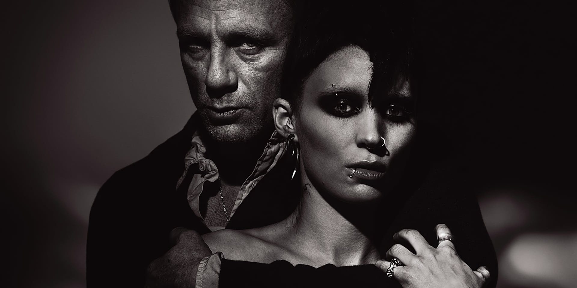 Daniel Craig e Rooney Mara, os protagonistas da versão de &quot;David Fincher&quot; do primeiro título da trilogia de sucesso de Stieg Larsson