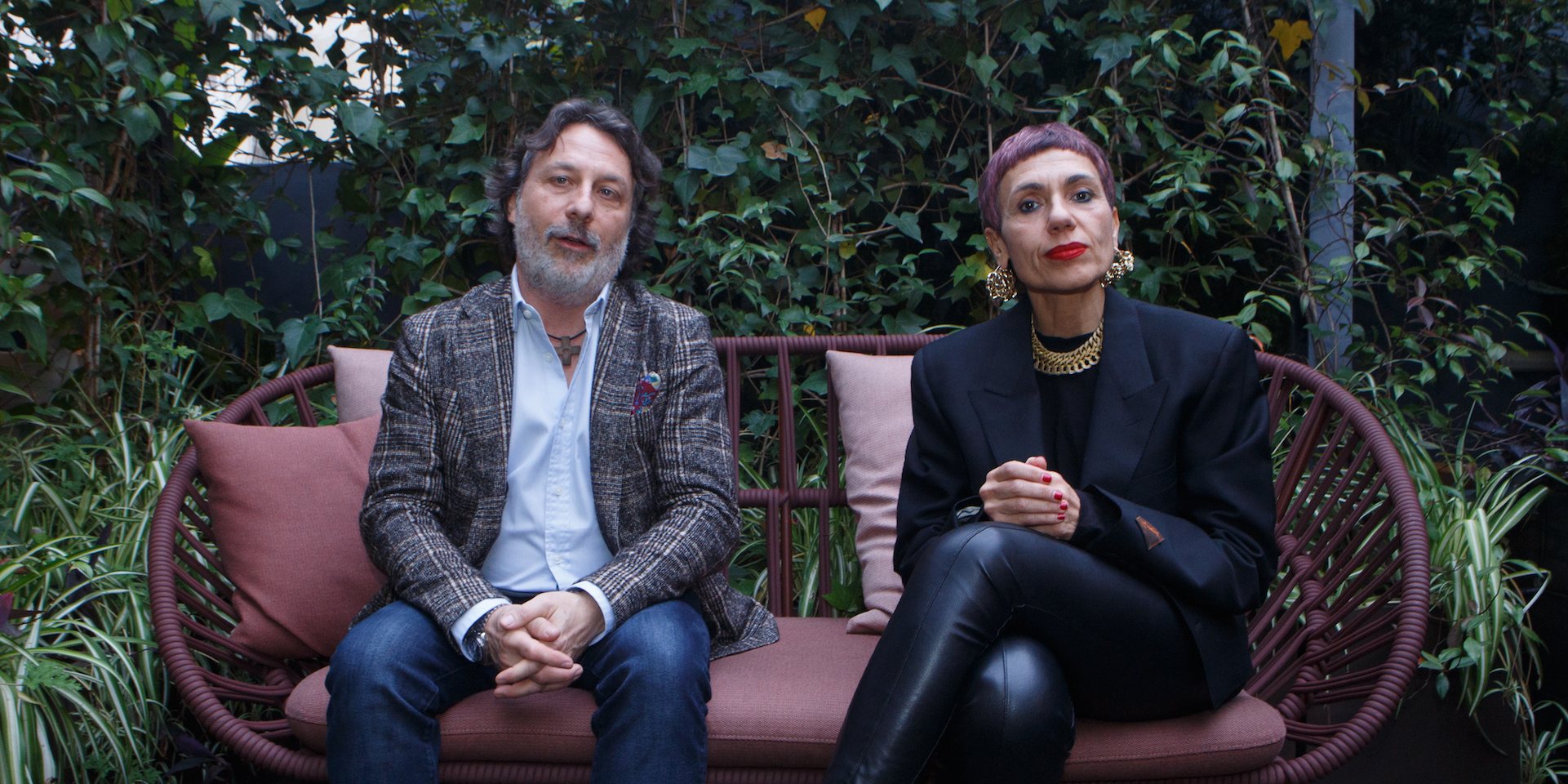 Riccardo Balbo, Director Académico do Grupo IED, e Olivia Spinelli, Coordenadora e Diretora Criativa IED Moda Milano
