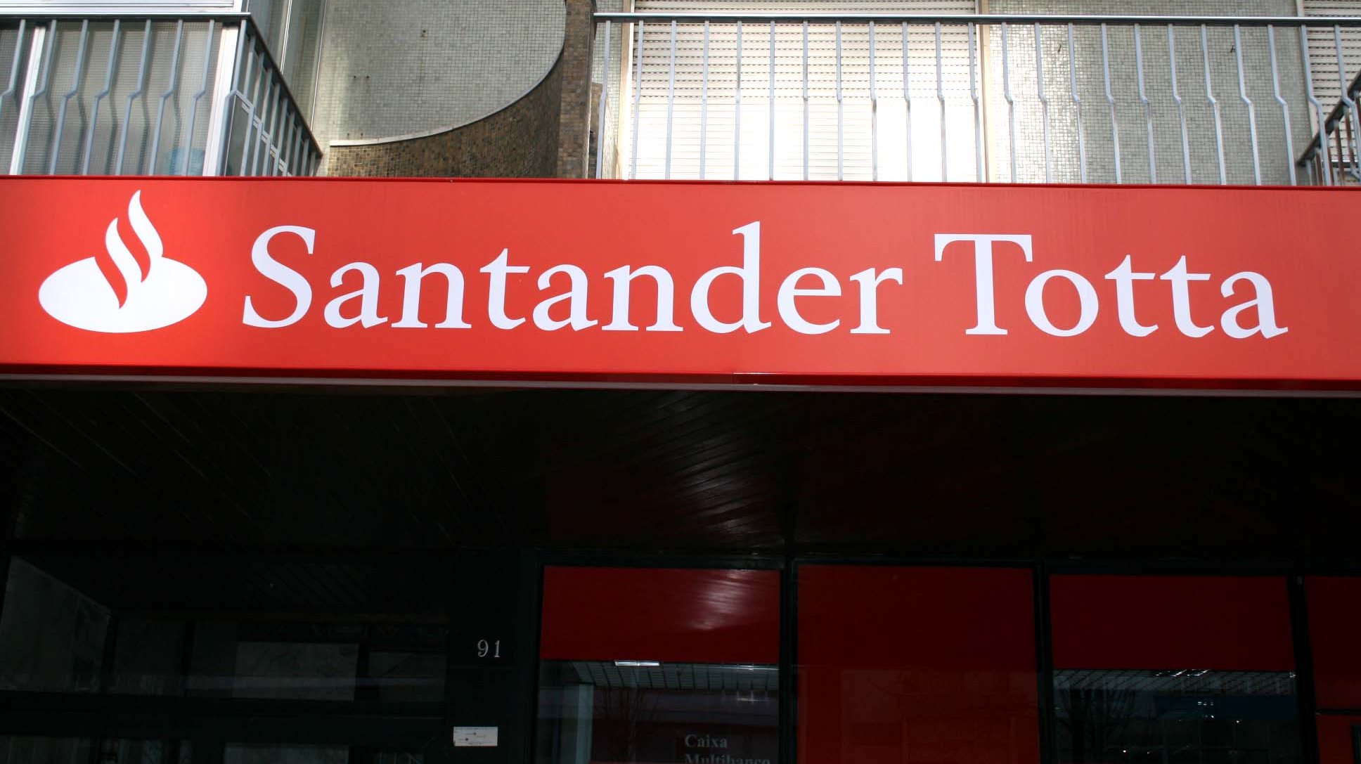 Logotipo do Banco Santander Totta