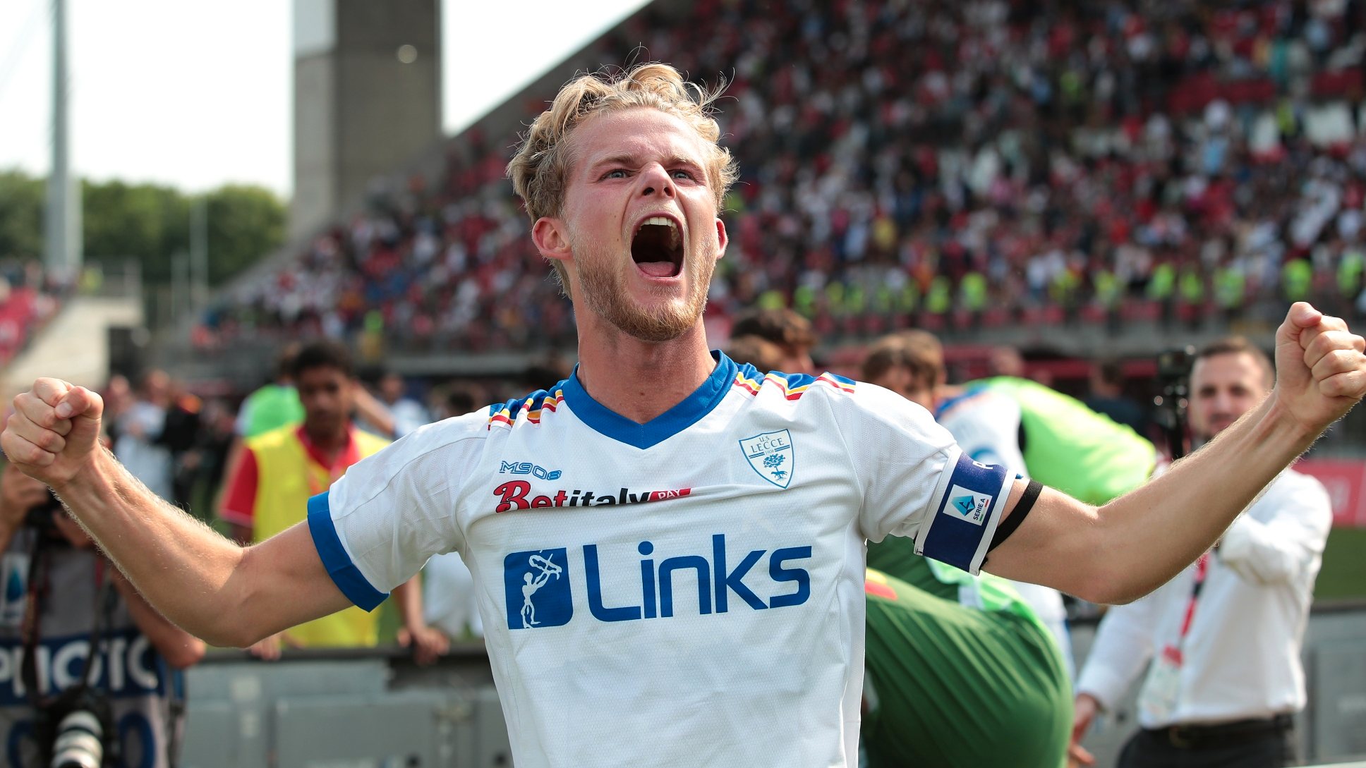 Morten Hjulmand é internacional dinamarquês em todas as camadas jovens até aos Sub-21 e jogou na Serie A nas últimas duas épocas
