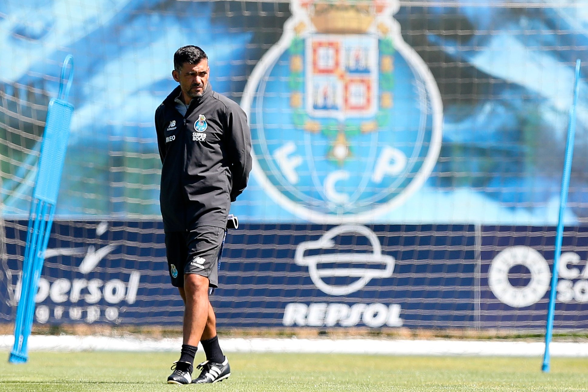 FC Porto&#039;s head-coach Sergio Conceicao during his team training session, at Olival training center, Vila Nova de Gaia, north of Portugal, 31 July 2020. FC Porto faces Benfica on the 1st August for the Portuguese Cup Final. JOSE COELHO/LUSA