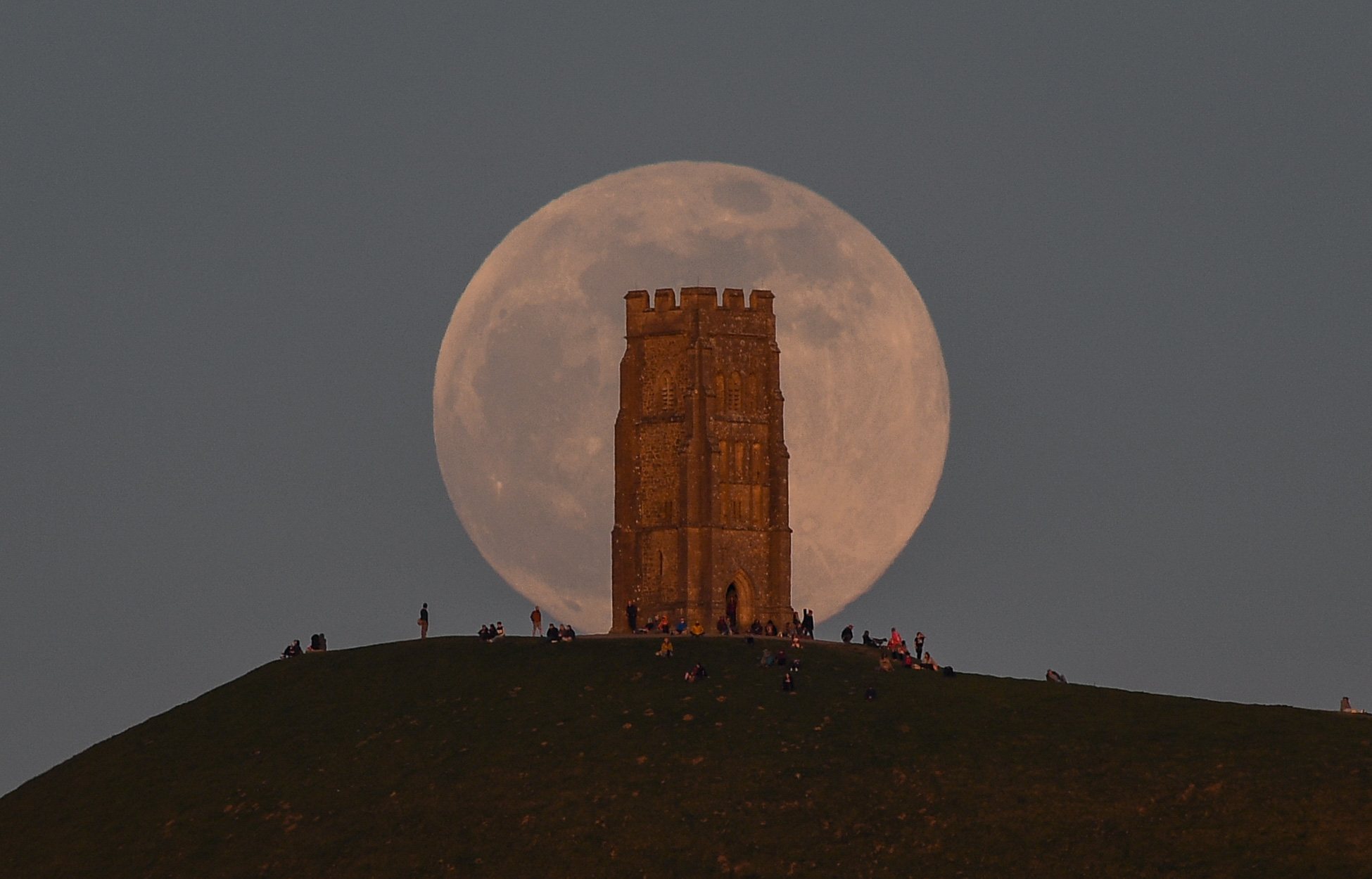 Pink Supermoon Lights Up April Skies In The UK