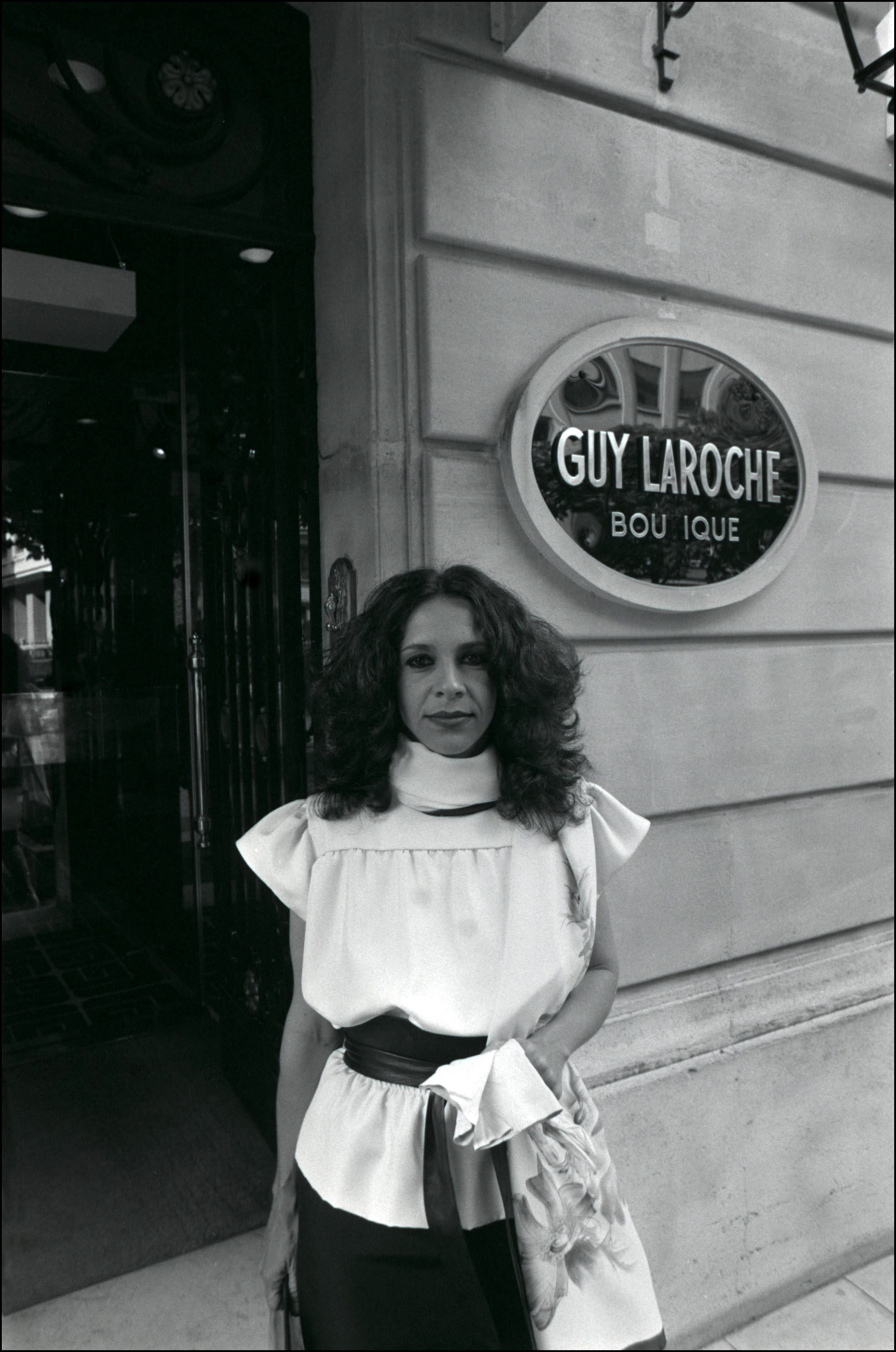 Gal Costa, Famous Brazilian Singer In Paris, France On May 07, 1982.