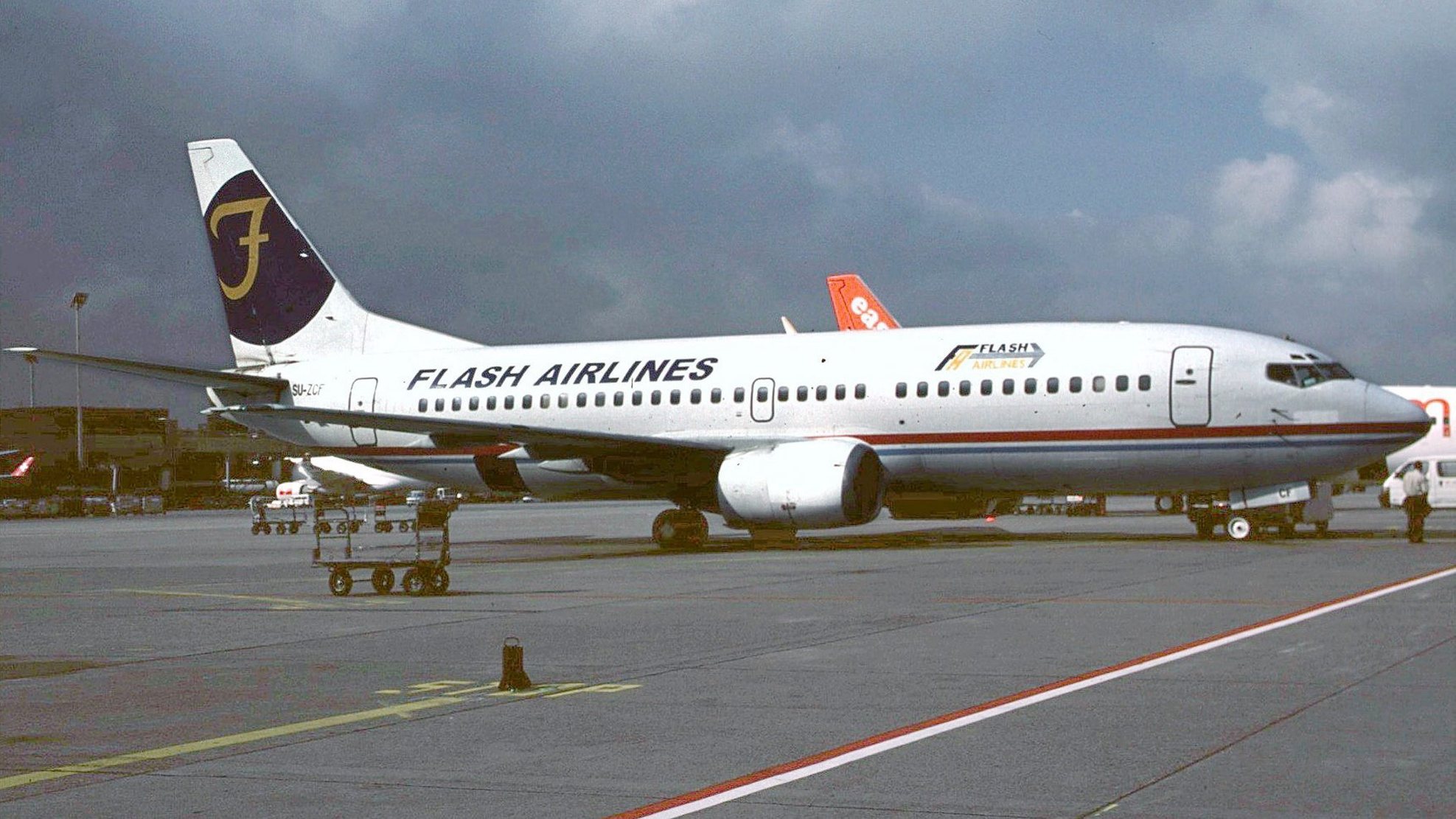 No dia 3 de janeiro de 2004, o avião da Flash Airlines despenhou-se no Mar Vermelho
