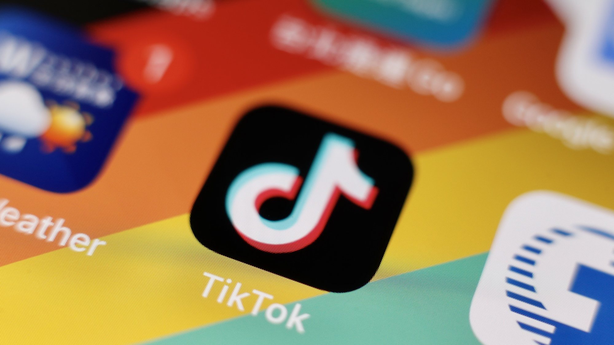 epa10351129 The Tiktok application logo is pictured on a smartphone in Taipei, Taiwan, 06 December 2022. On 02 December, the The US Federal Bureau of Investigation (FBI) warned about Tiktok, that it presents national security concerns in regards to the integrity of the application&#039;s algorithm. On 05 December, a Ministry of Digital Affairs (MODA) official announced that the application have been deemed to be &#039;harmful product against national information security.&#039;  EPA/RITCHIE B. TONGO