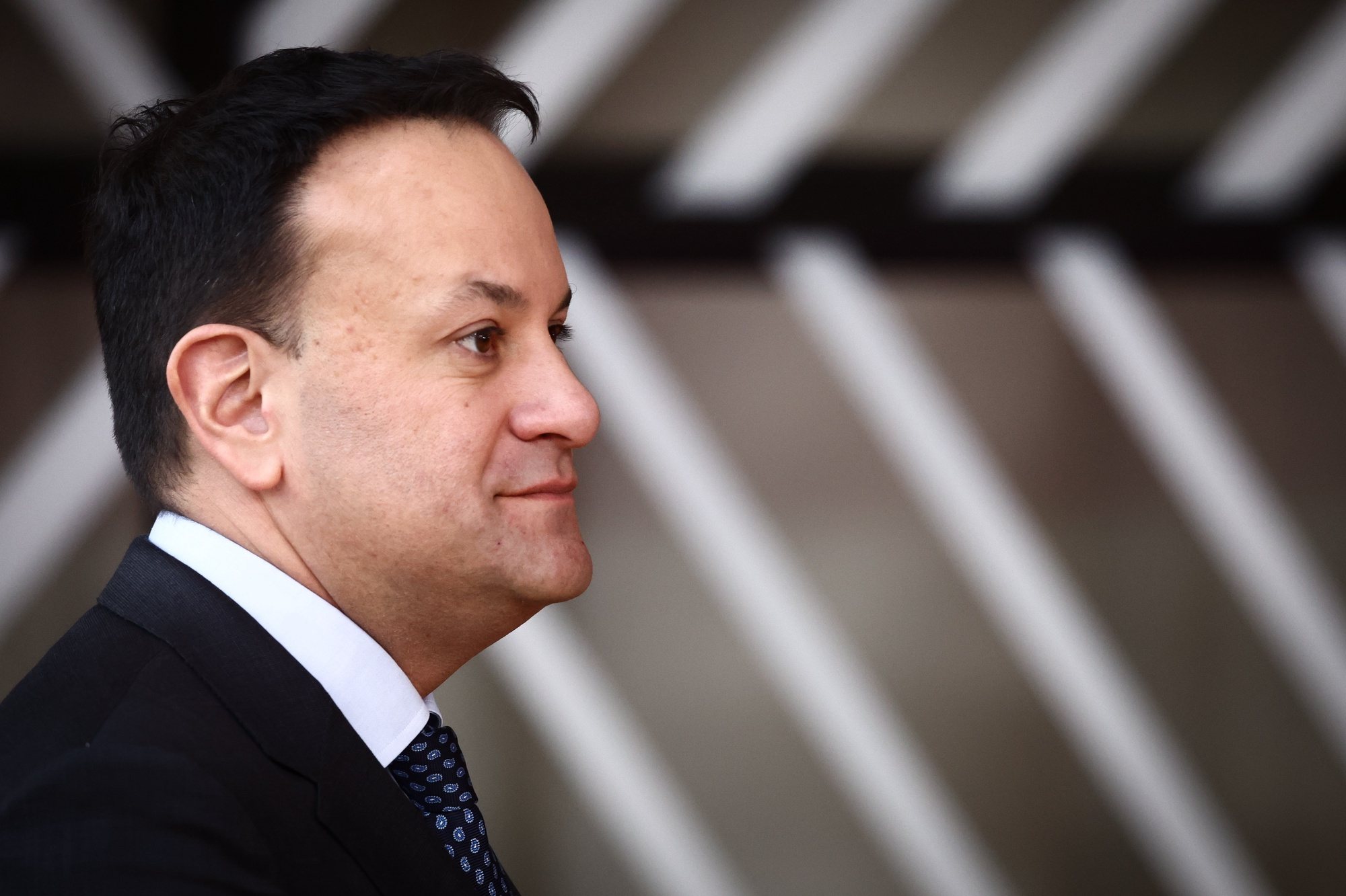 epa11231103 (FILE) - Ireland&#039;s Prime Minister (Taoiseach) Leo Varadkar arrives for the second day of an EU Summit in Brussels, Belgium, 24 March 2023 (reissued 20 March 2024). Varadkar on 20 March 2024 announced his immediate resignation from the post of leader of the Fine Gael party, as well as his resignation from the position of Taoiseach, adding he will step down &#039;as soon as a successor is able to take up that office&#039;.  EPA/STEPHANIE LECOCQ