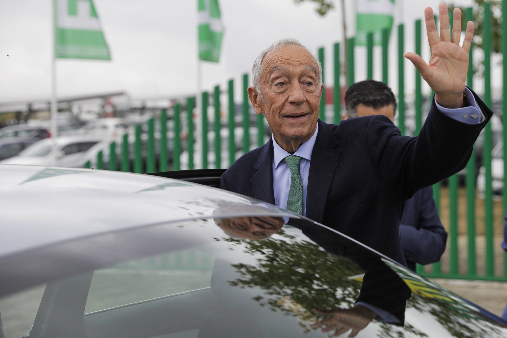 O presidente da República, Marcelo Rebelo de Sousa, inaugura a 60ª Feira Nacional de Agricultura / 70ª Feira do Ribatejo no Centro Nacional de Exposições, em Santarém, 8 junho 2024. PAULO CUNHA/LUSA