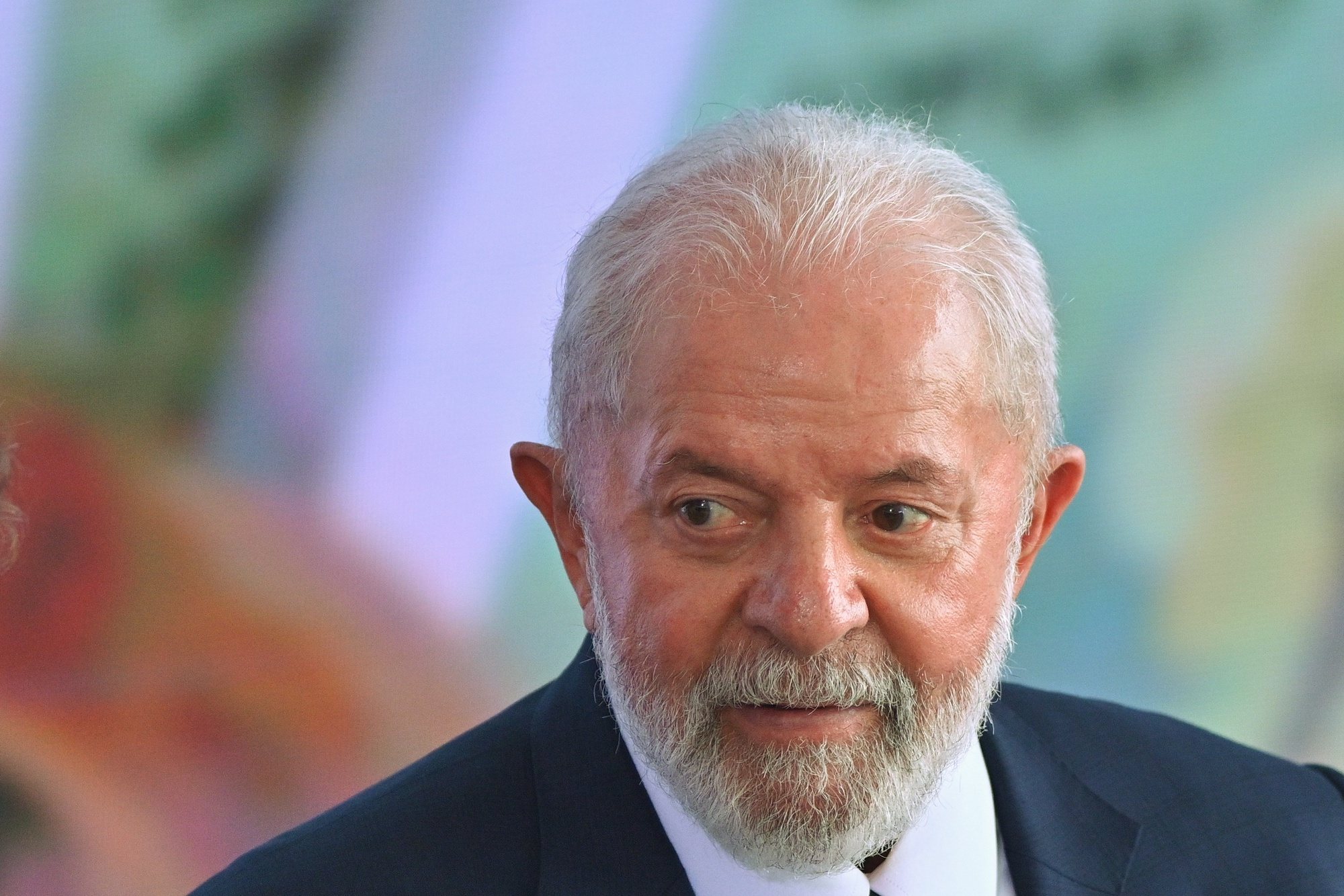 epa11216780 Brazilian President Luiz Inacio Lula da Silva participates in an official event at the Planalto Palace in Brasilia, Brazil, 12 March 2024. Lula announced new investments in education and asked to celebrate them like soccer players&#039; goals, because &quot;they are the most important thing that a Government can achieve.&quot; During the ceremony, the creation of a hundred technical training institutes in secondary education was announced, with an investment estimated at around 795 million dollars.  EPA/Andre Borges