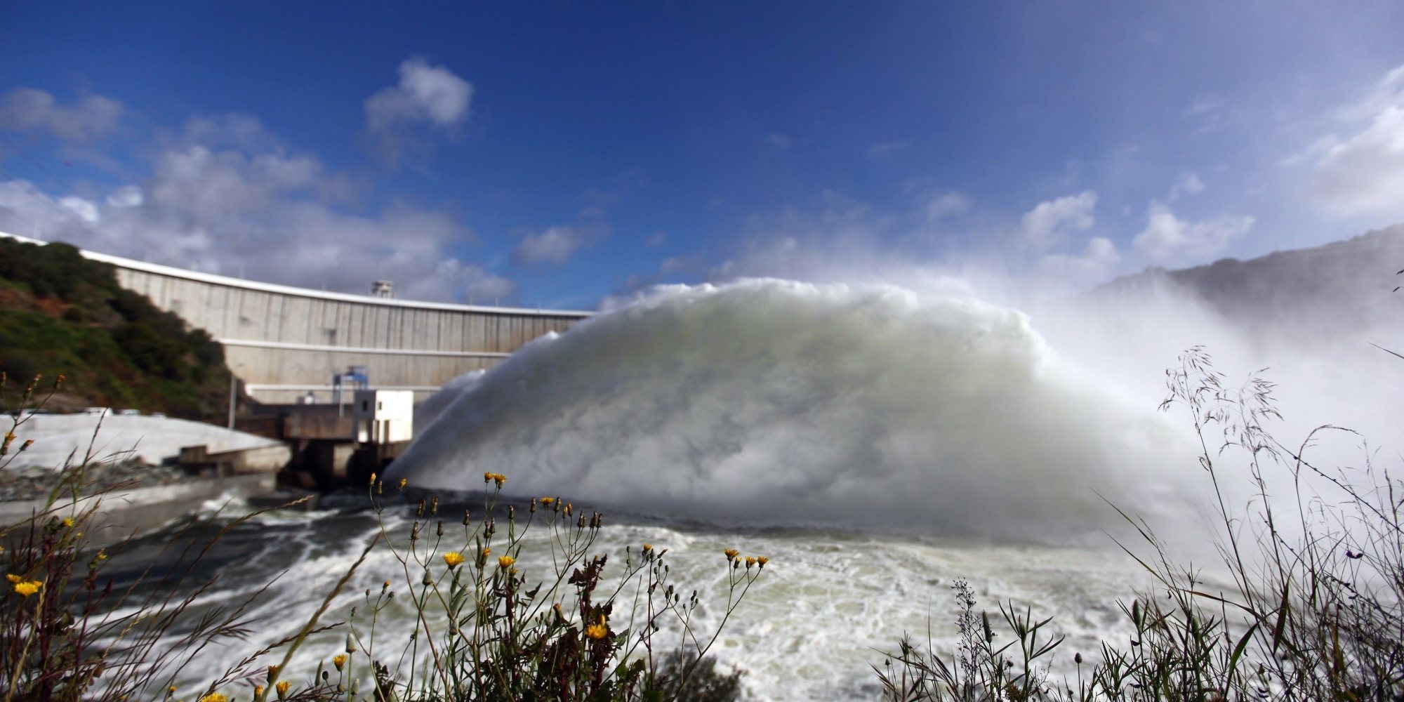 A produção hidroelétrica este ano está acima do valor médio