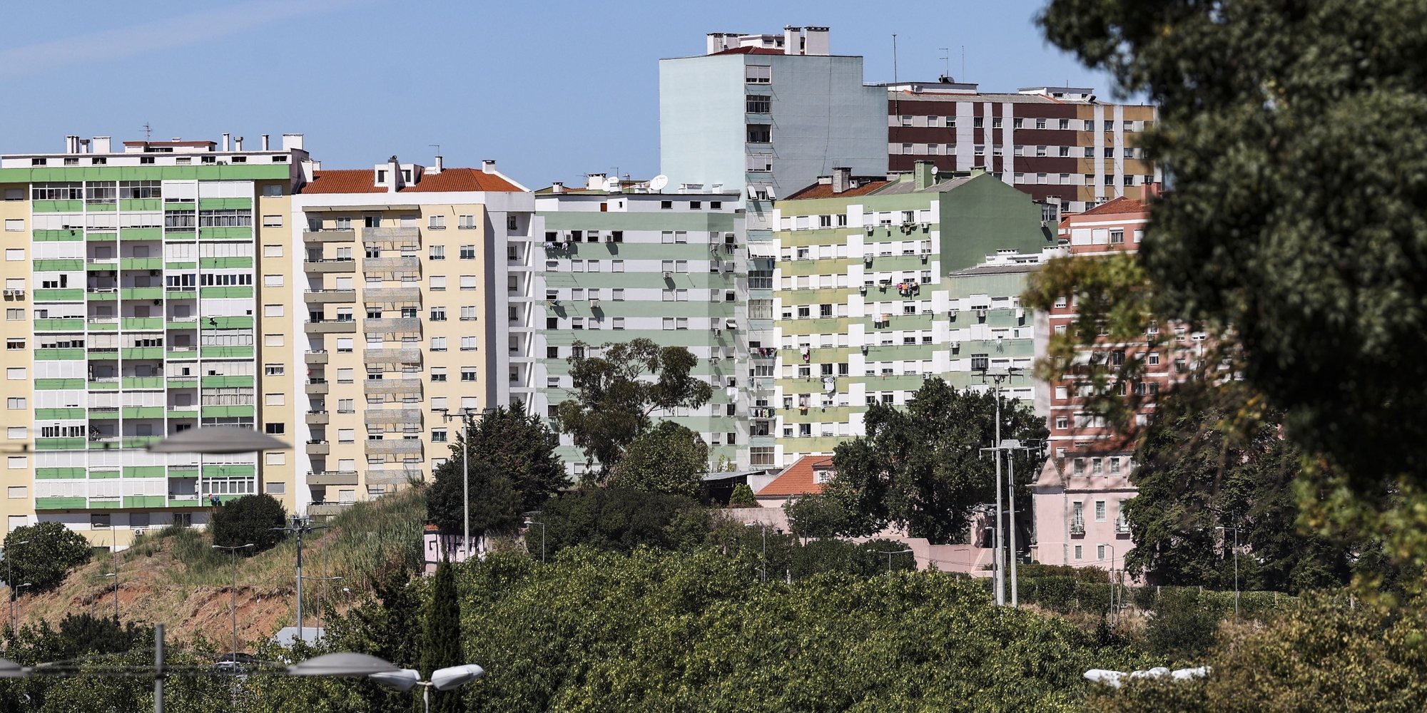 Prédios para habitação própria, arendar, vender ou alugar no distrito de Lisboa, 31 de agosto de 2023. MIGUEL A. LOPES/LUSA