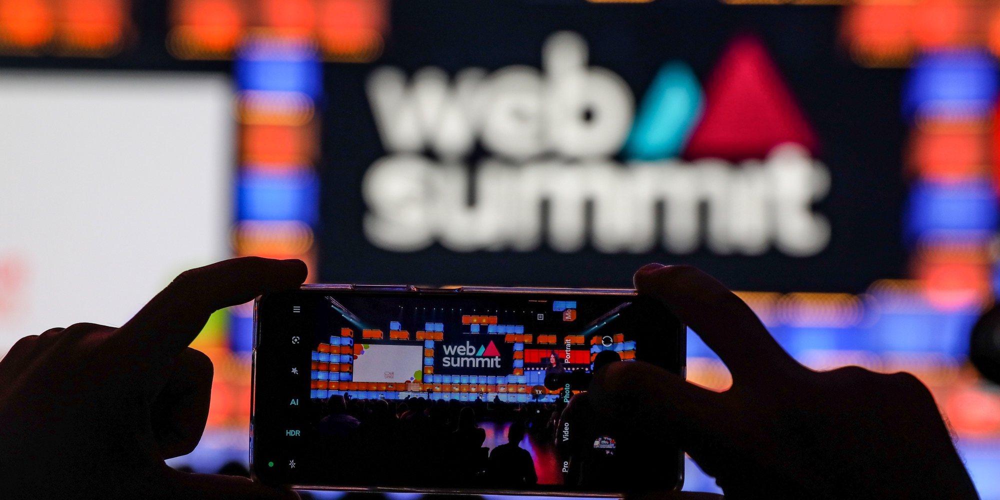 Web Summit 2022 Opening Night in Lisbon, Portugal, 01 November 2022. Web Summit is considered the largest event of startups and technological entrepreneur ship in the world, takes place from 1 to 4 of November in Lisbon. MIGUEL A. LOPES/LUSA